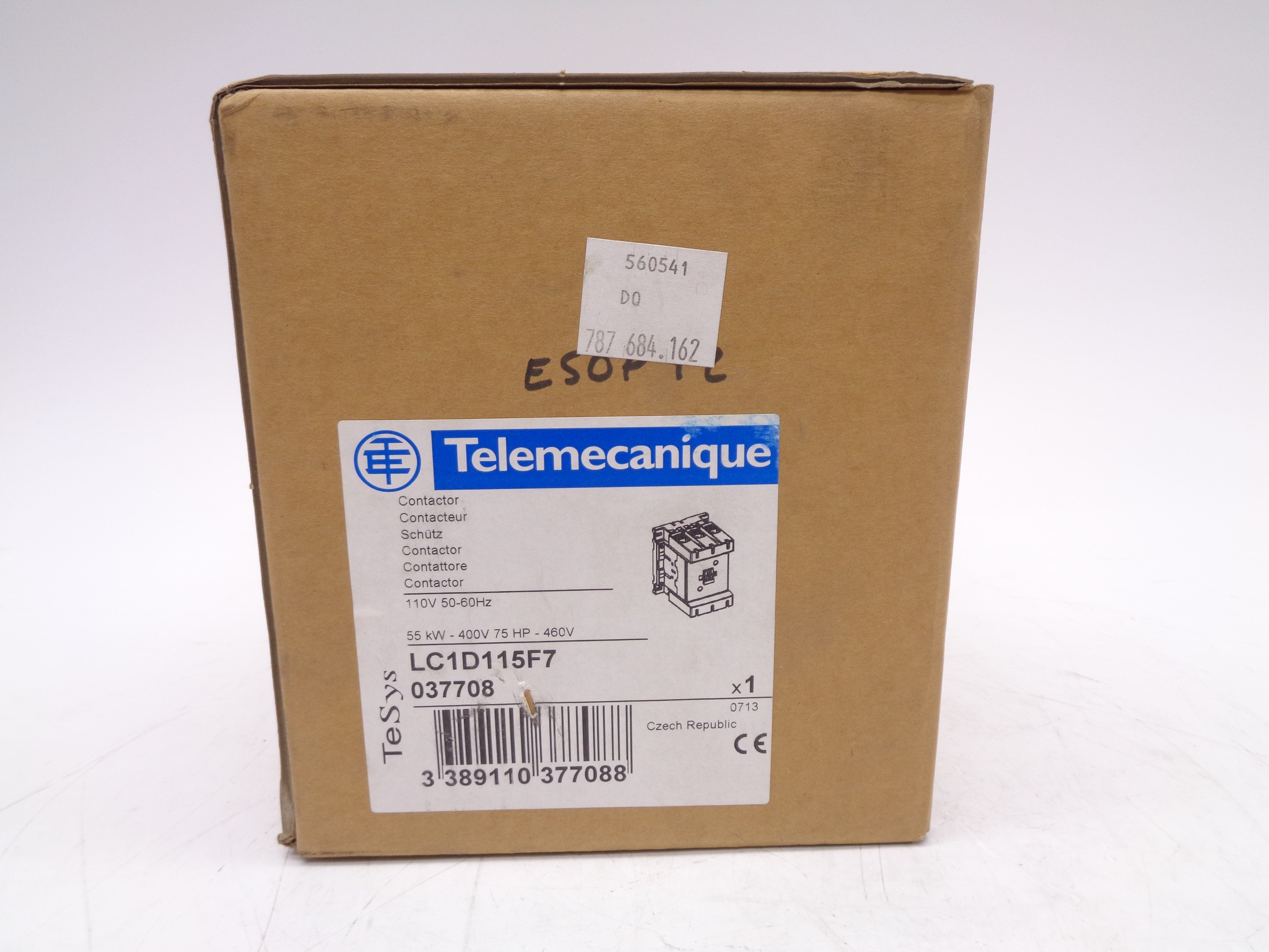 TELEMECANIQUE LC1D115F7 110V NSMP