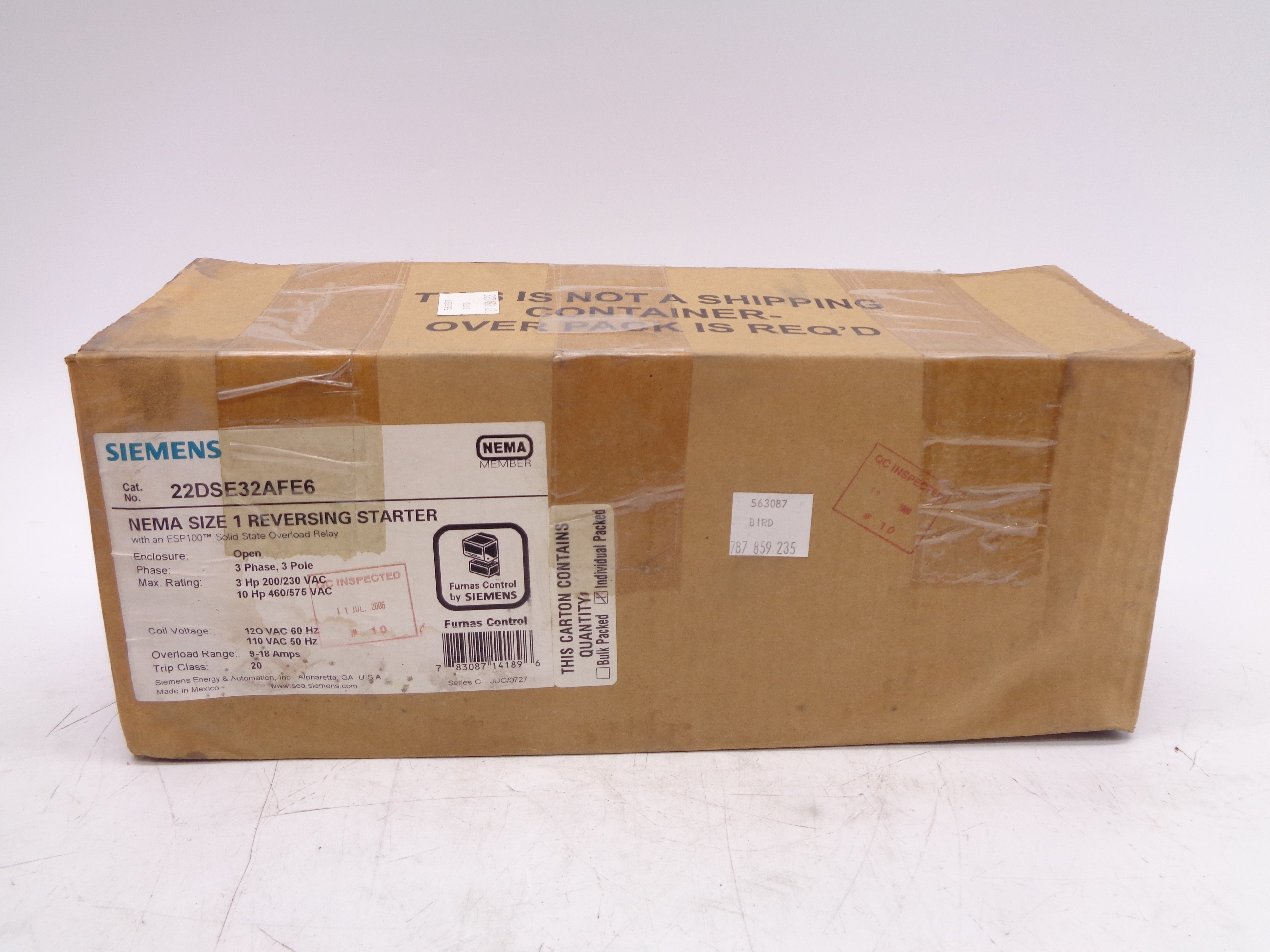 SIEMENS 22D5E32AFE6 NSMP