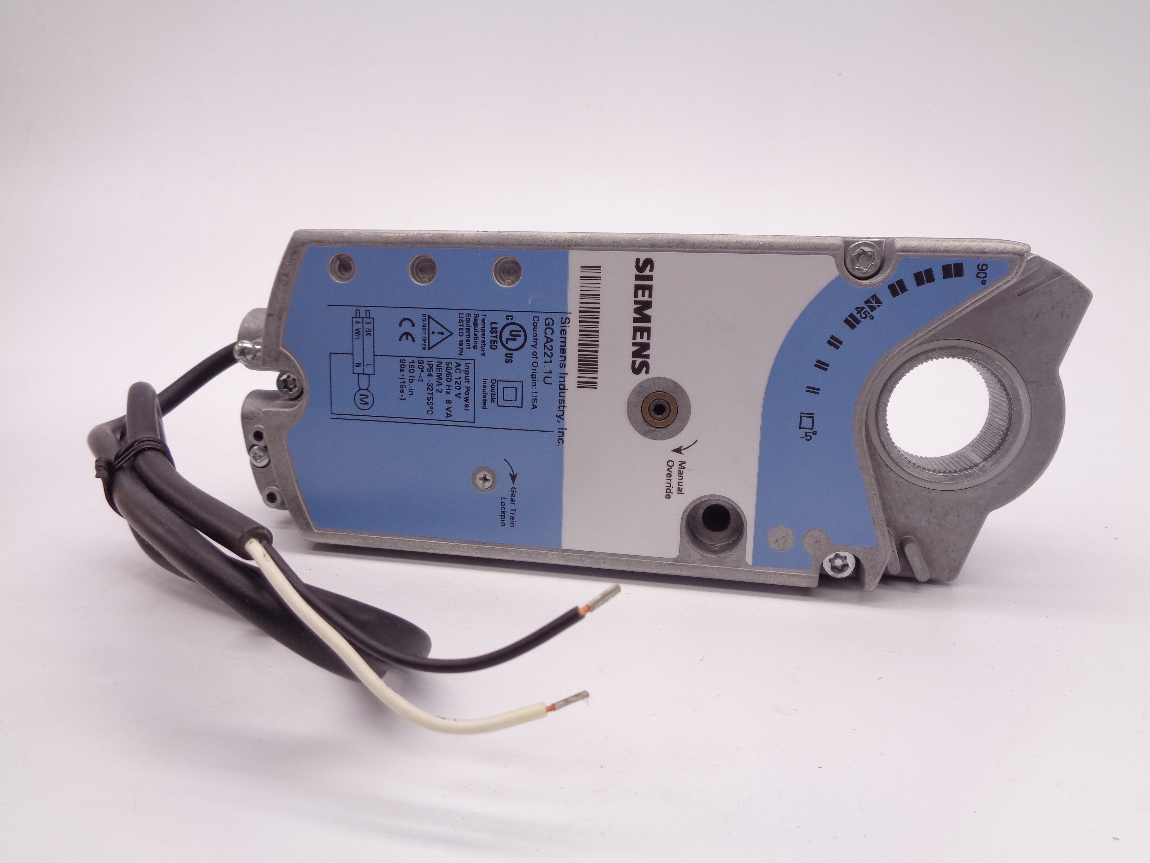 SIEMENS GCA221.1U NSMP
