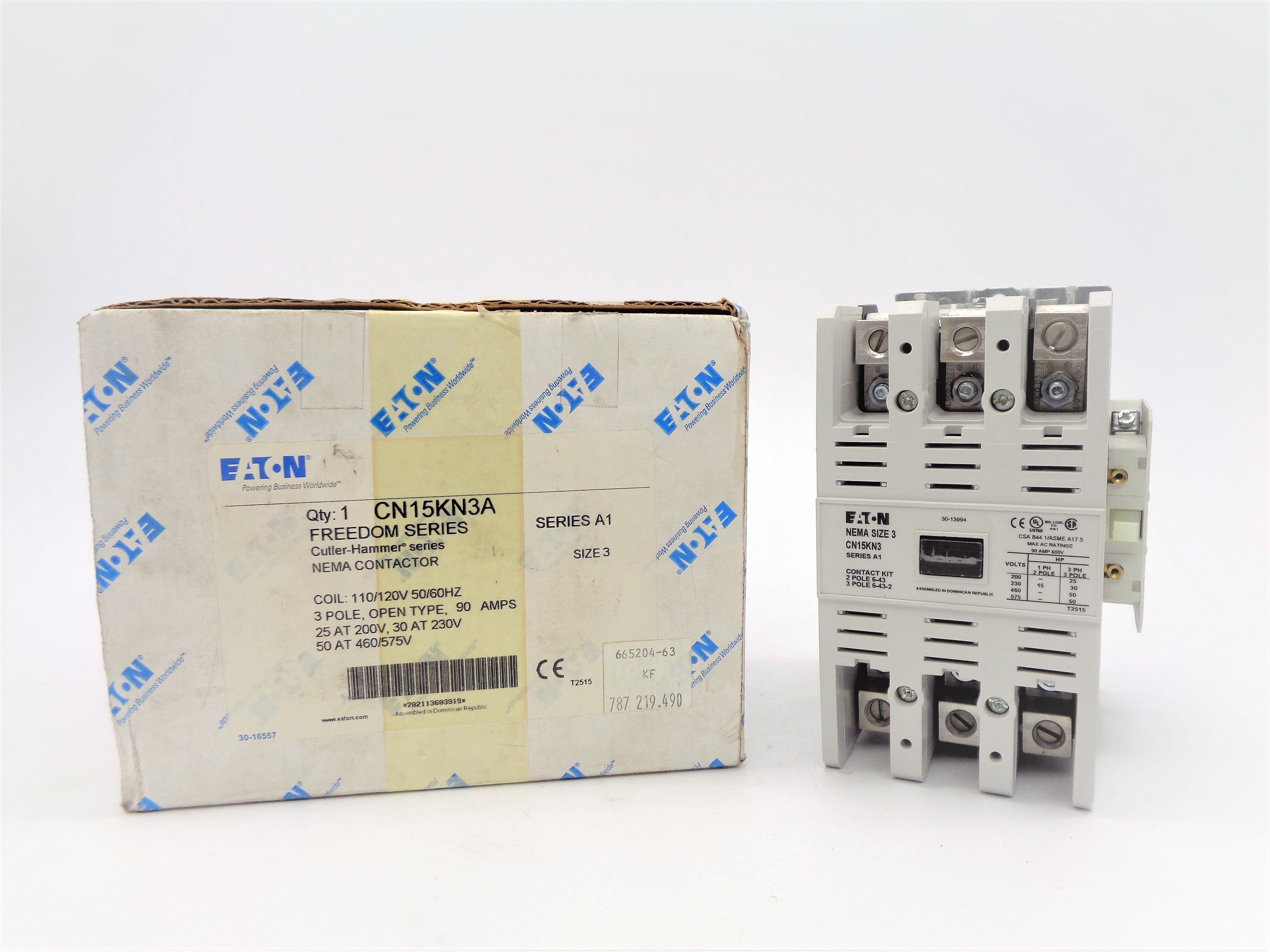 EATON CN15KN3A SER. A1 110/120V 90A NSMP