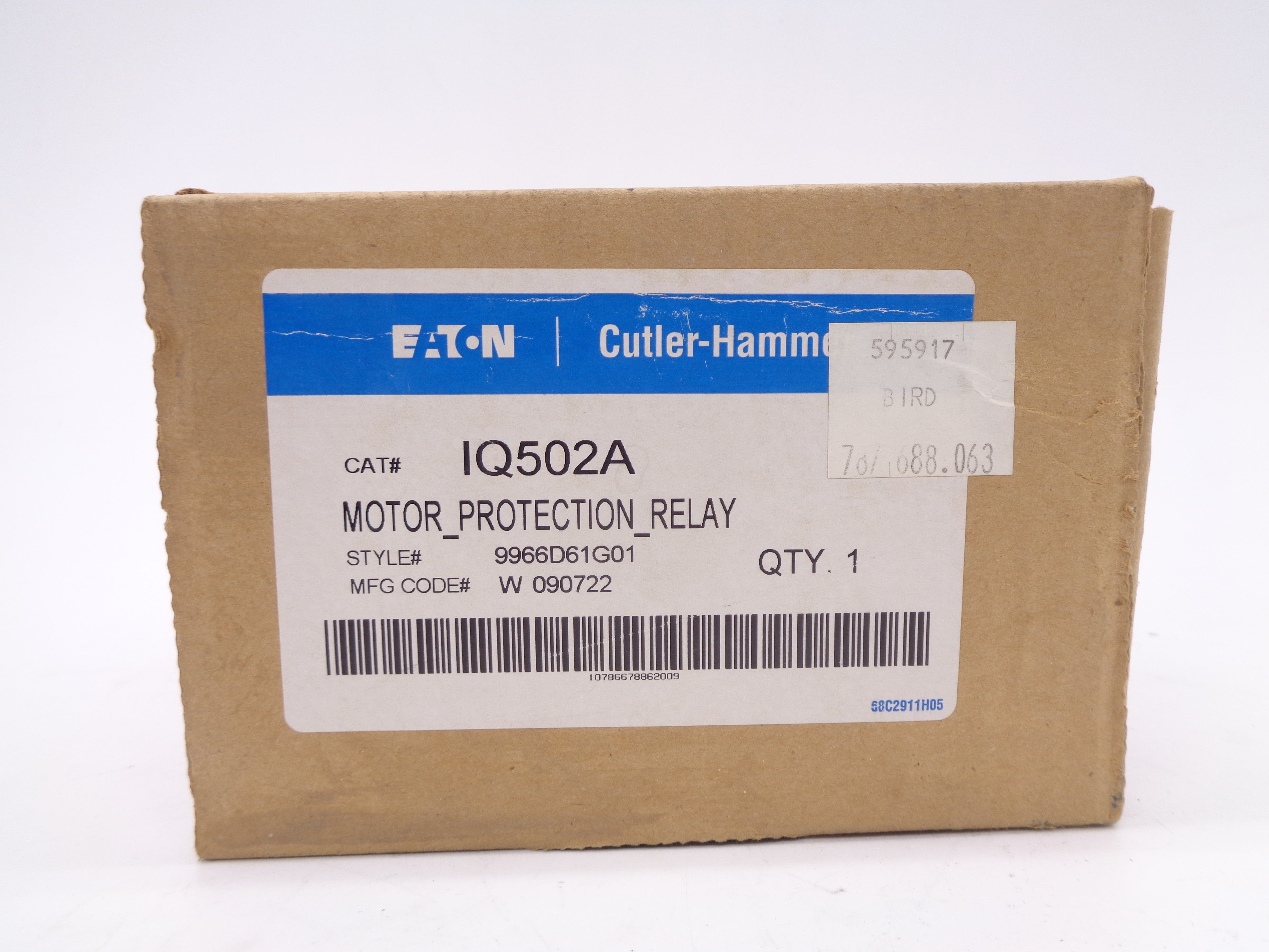 CUTLER HAMMER IQ502A 71A 110-120V NSMP