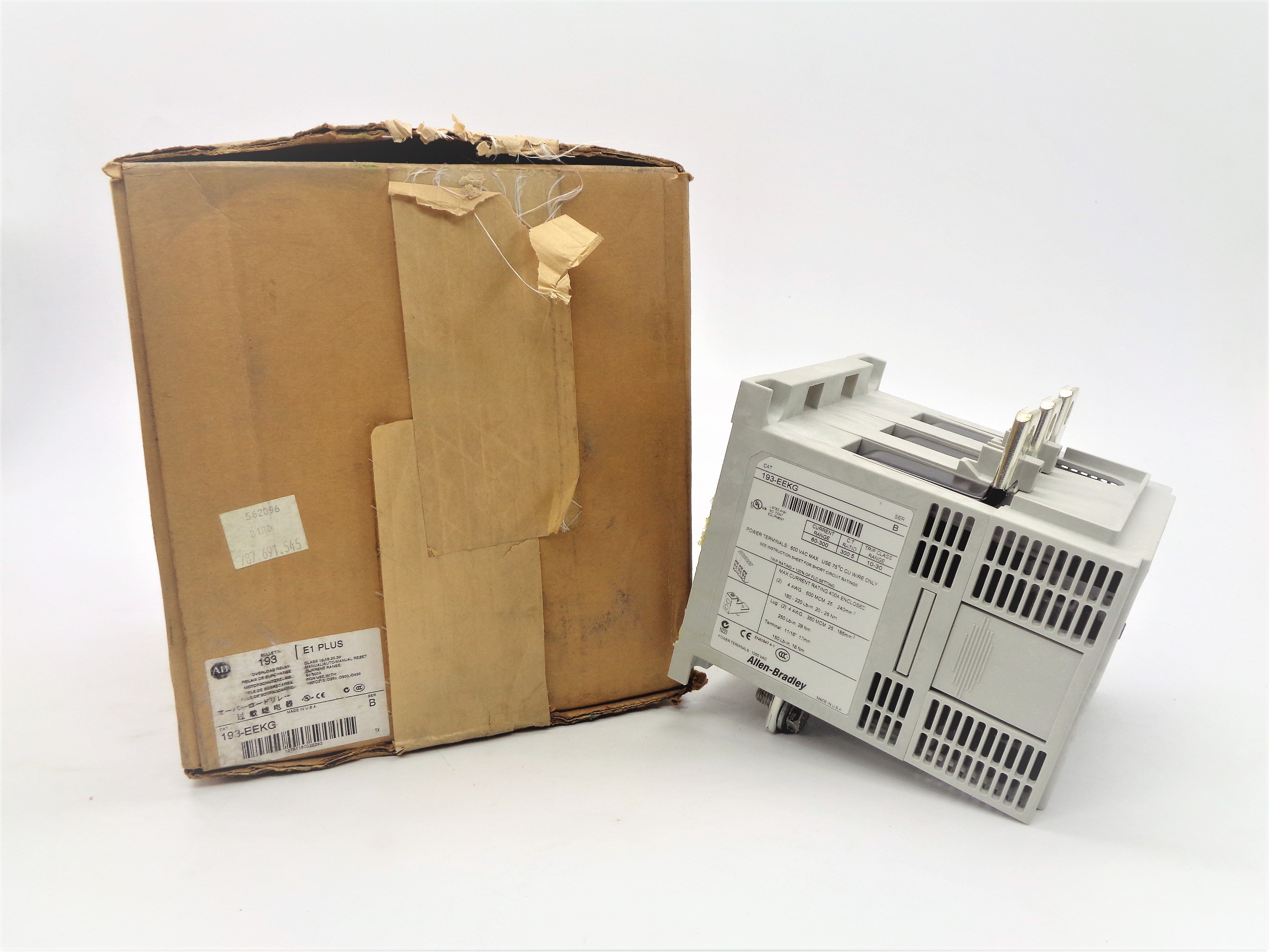ALLEN BRADLEY 193-EEKG 300A SER. B NSMP