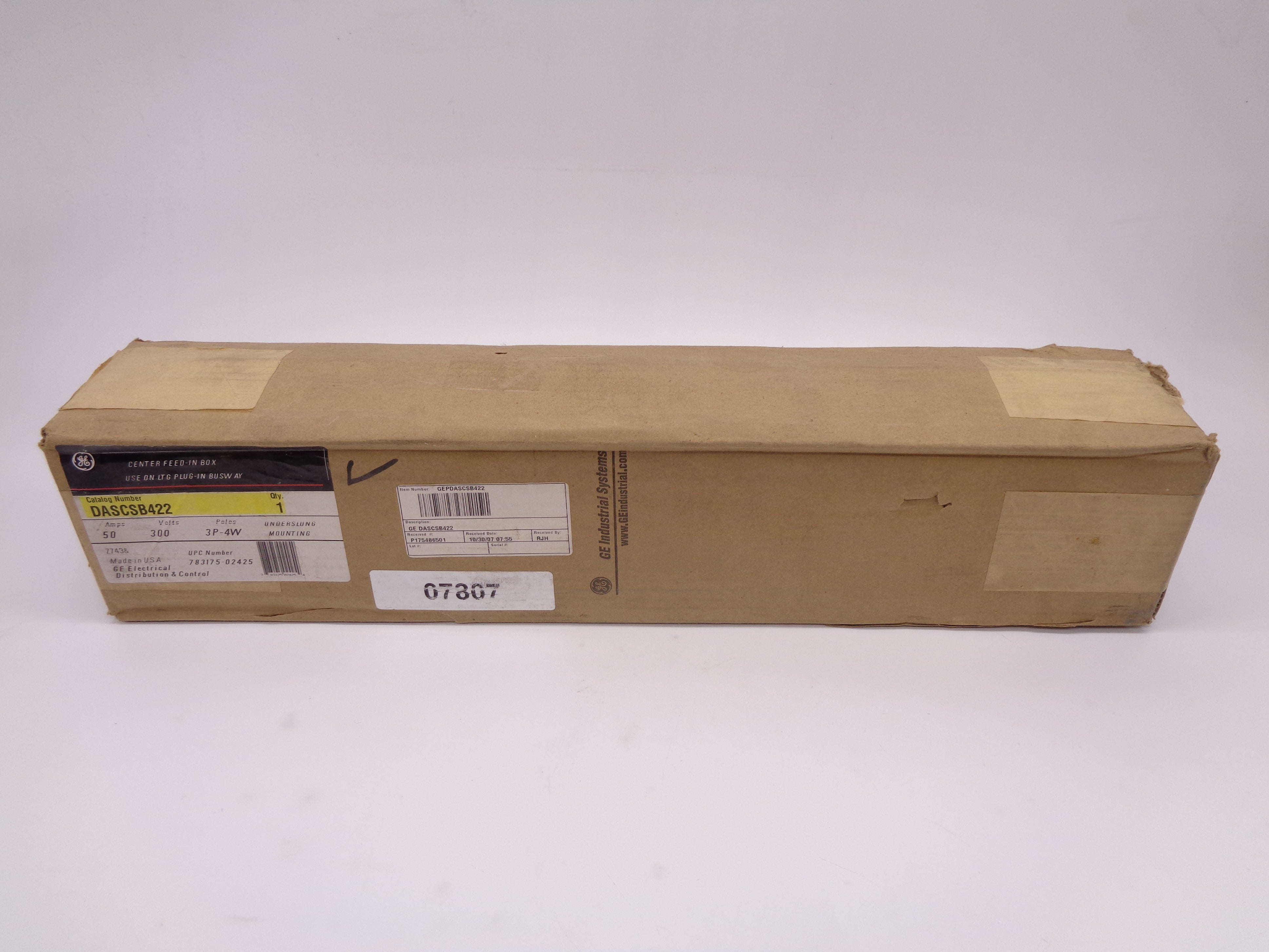GENERAL ELECTRIC DASCSB422 NSMP