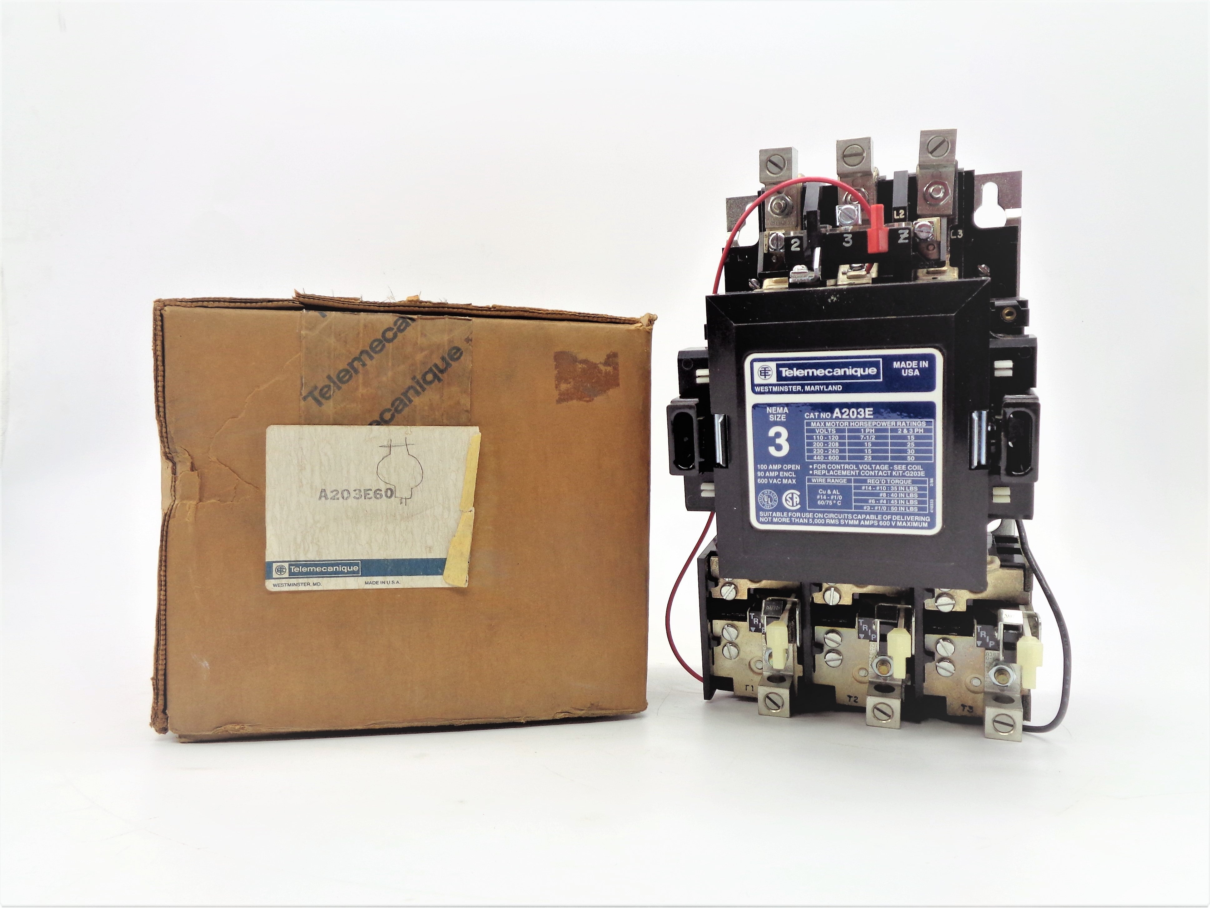 TELEMECANIQUE A203E60 600V NSMP