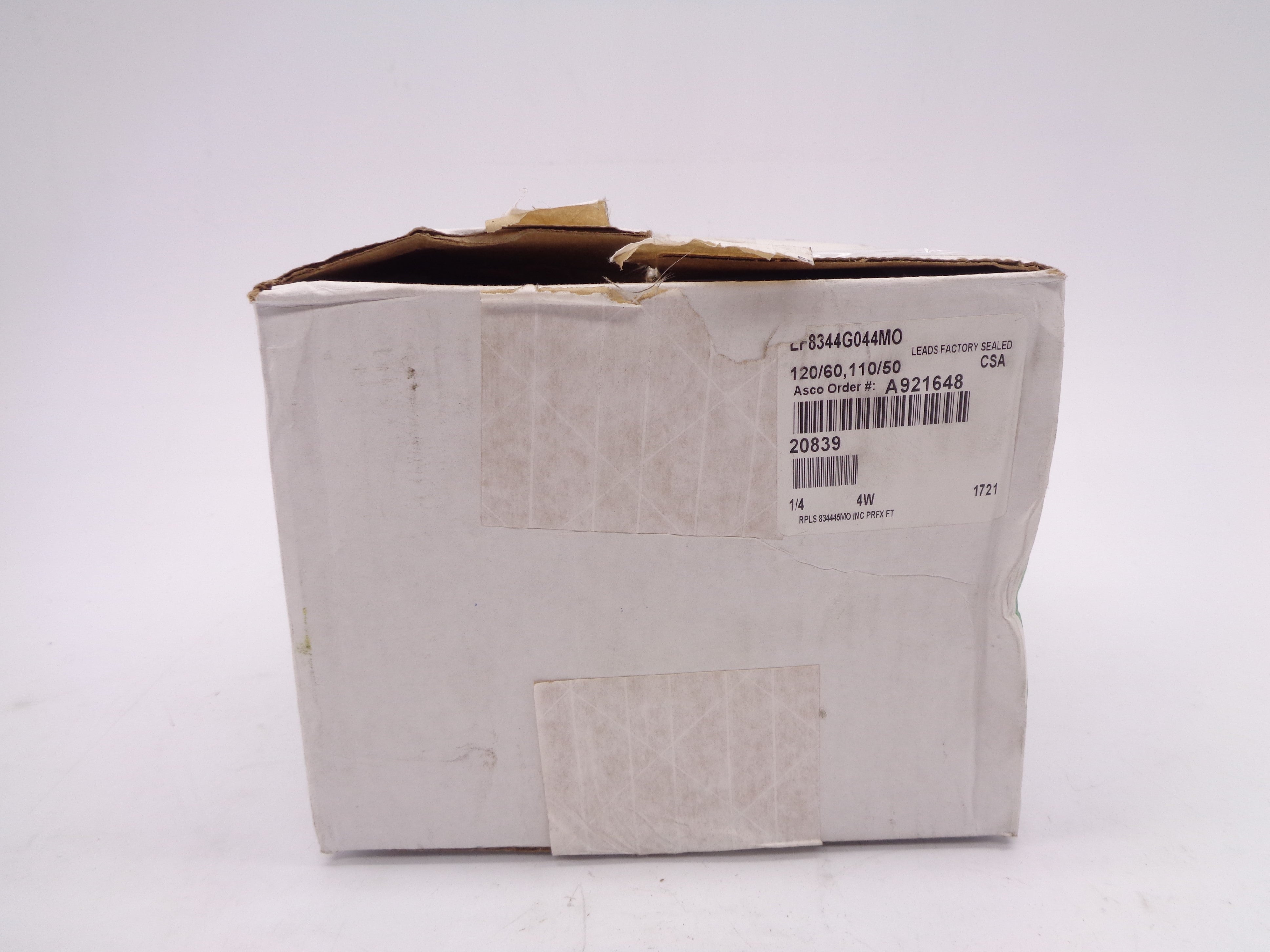 ASCO EF8344G044MO 120/60 110/50 NSMP
