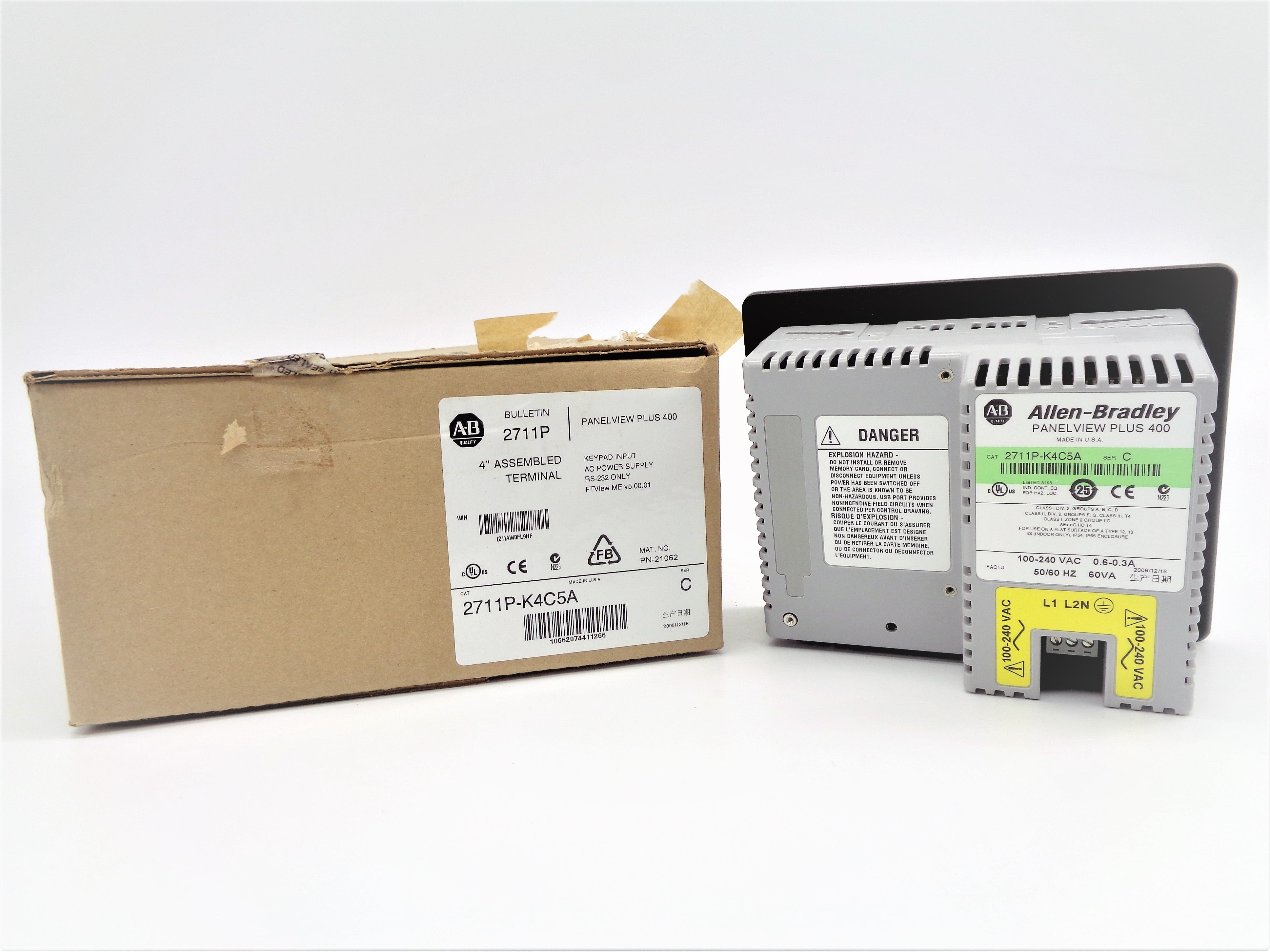 ALLEN BRADLEY 2711P-K4C5A SER. C NSMP