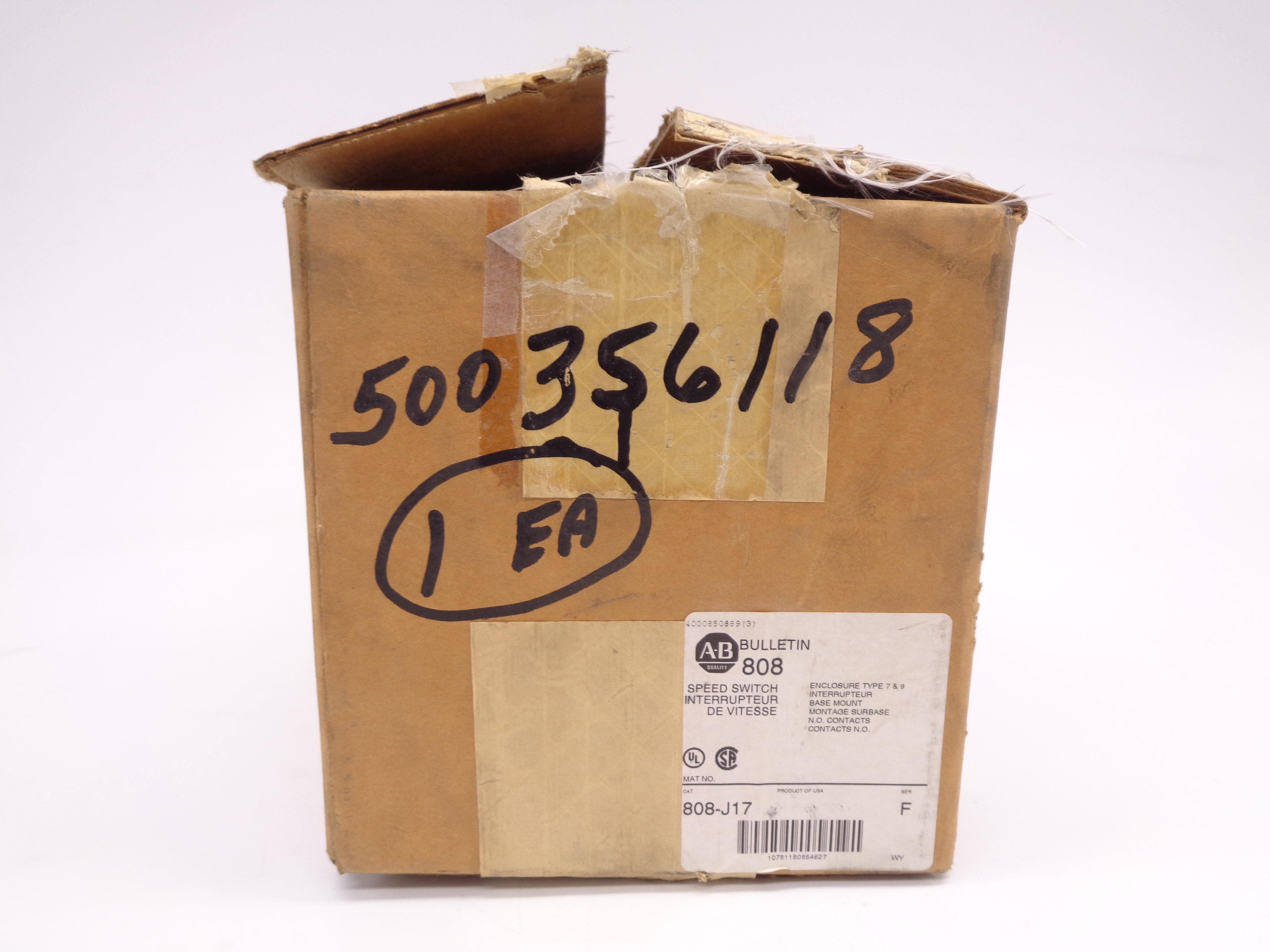 INDUSTRIAL SPARE PART 808-J17 SER. F (BR/WH) NSMP