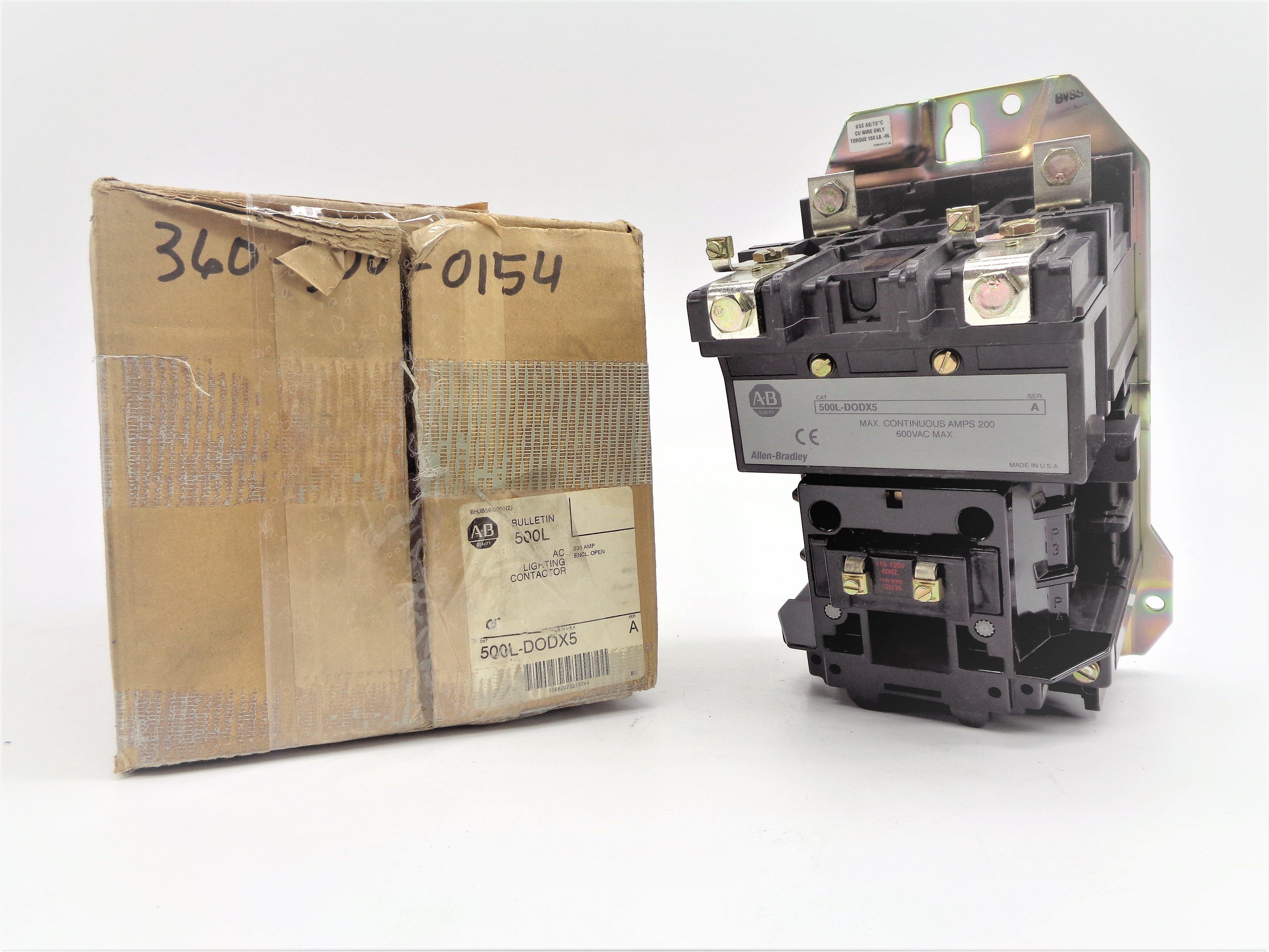 INDUSTRIAL SPARE PART 500L-DODX5 600V SER. A (BR/WH) NSMP