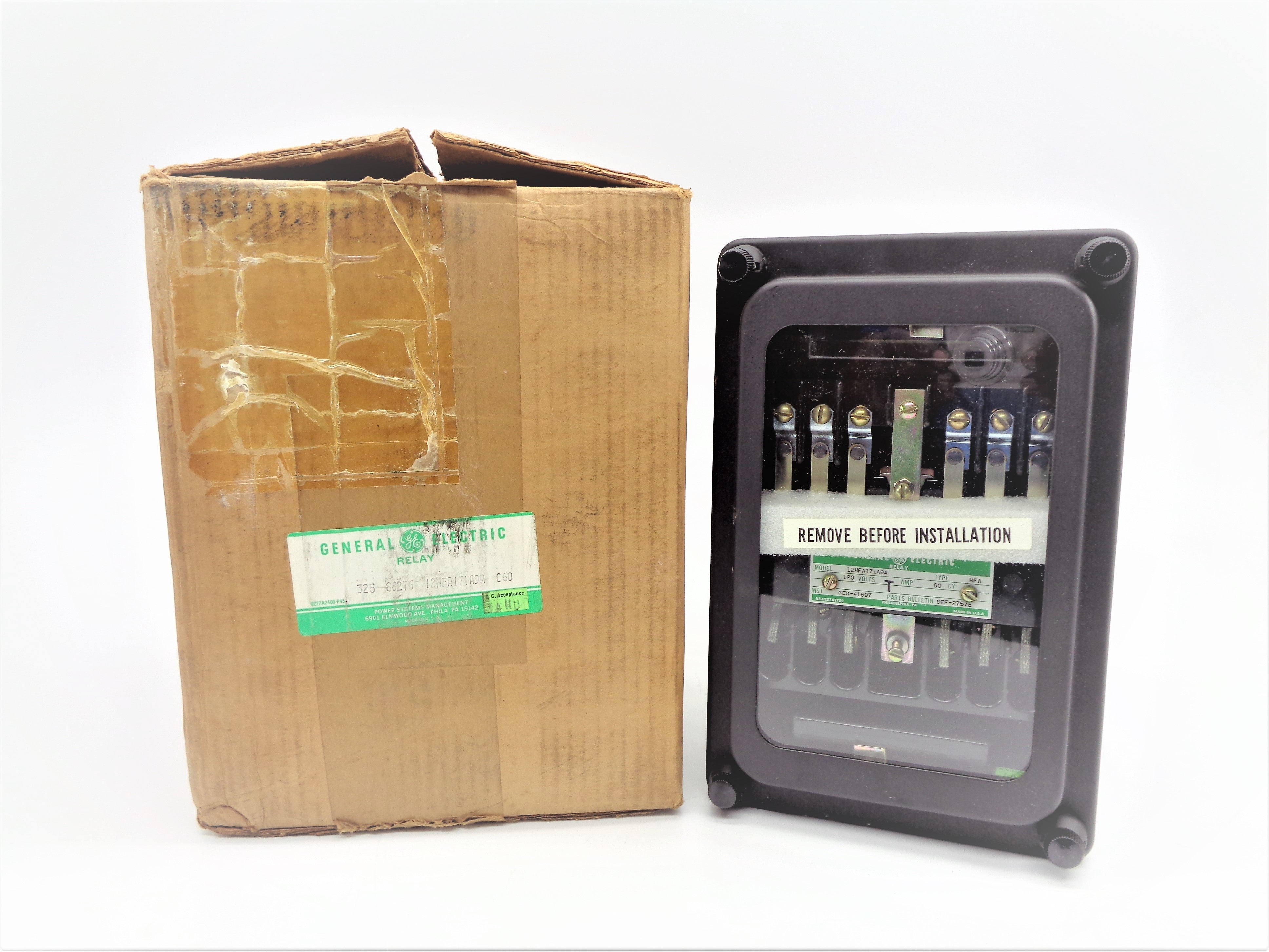 GENERAL ELECTRIC 12HFA171A9A 120V NSMP