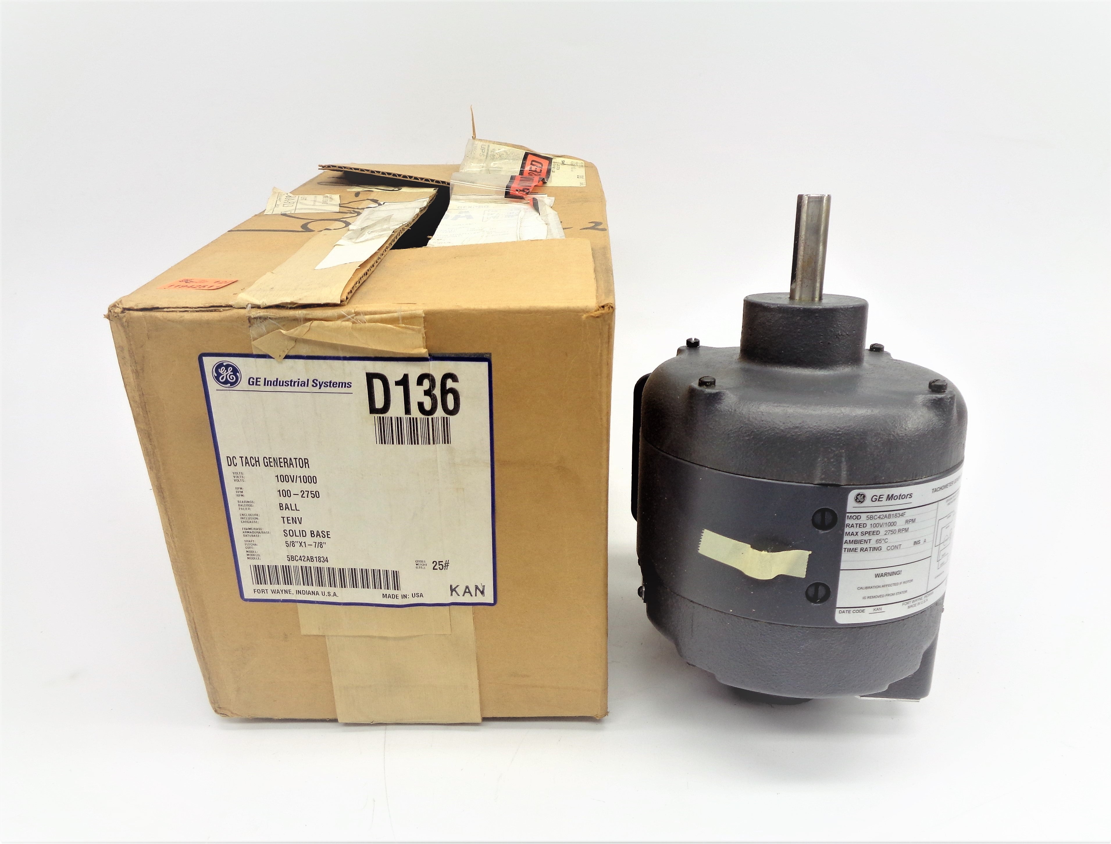 GENERAL ELECTRIC 5BC42AB1834 NSMP