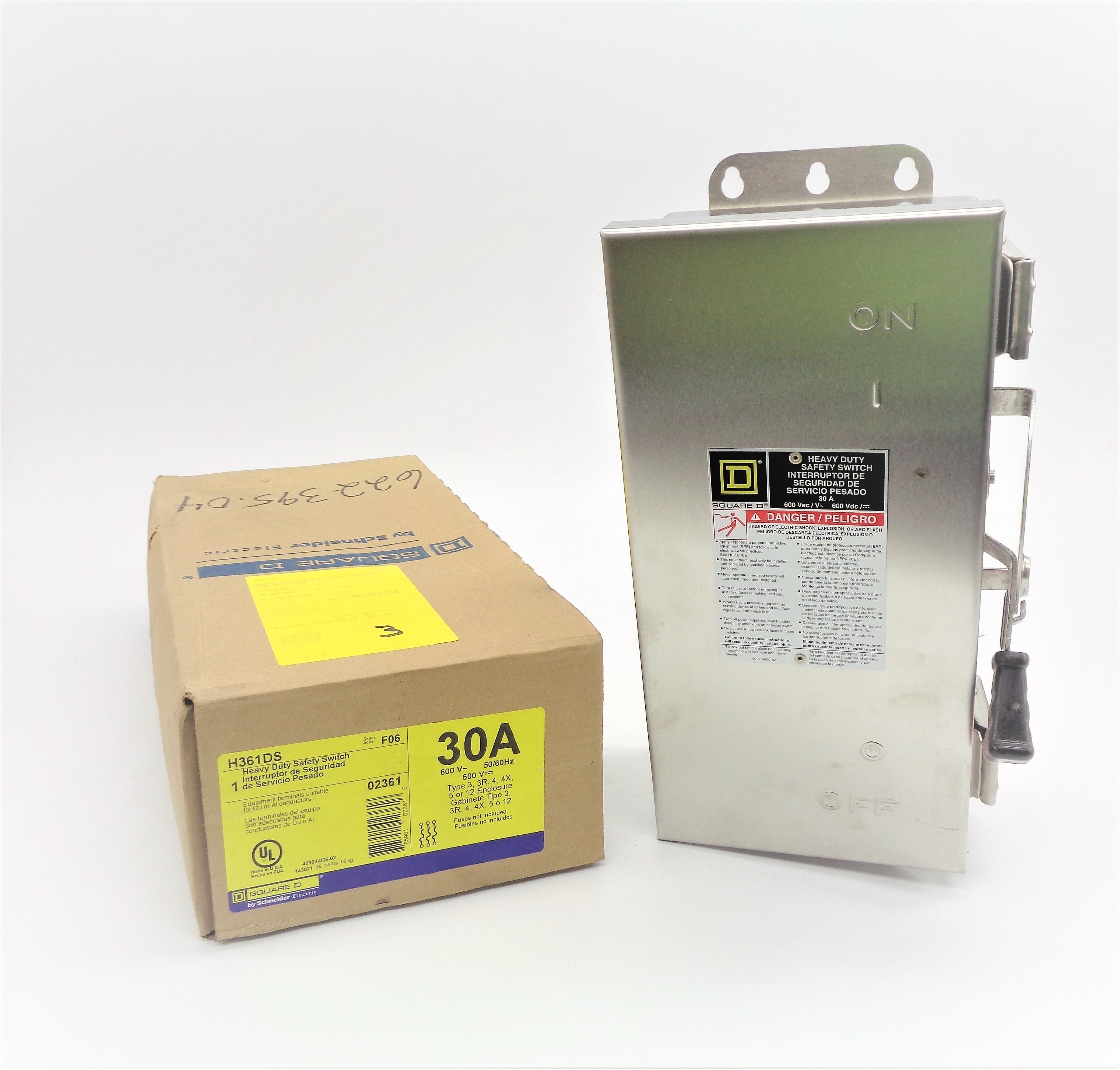SQUARE D H361DS SER. F06 NSMP