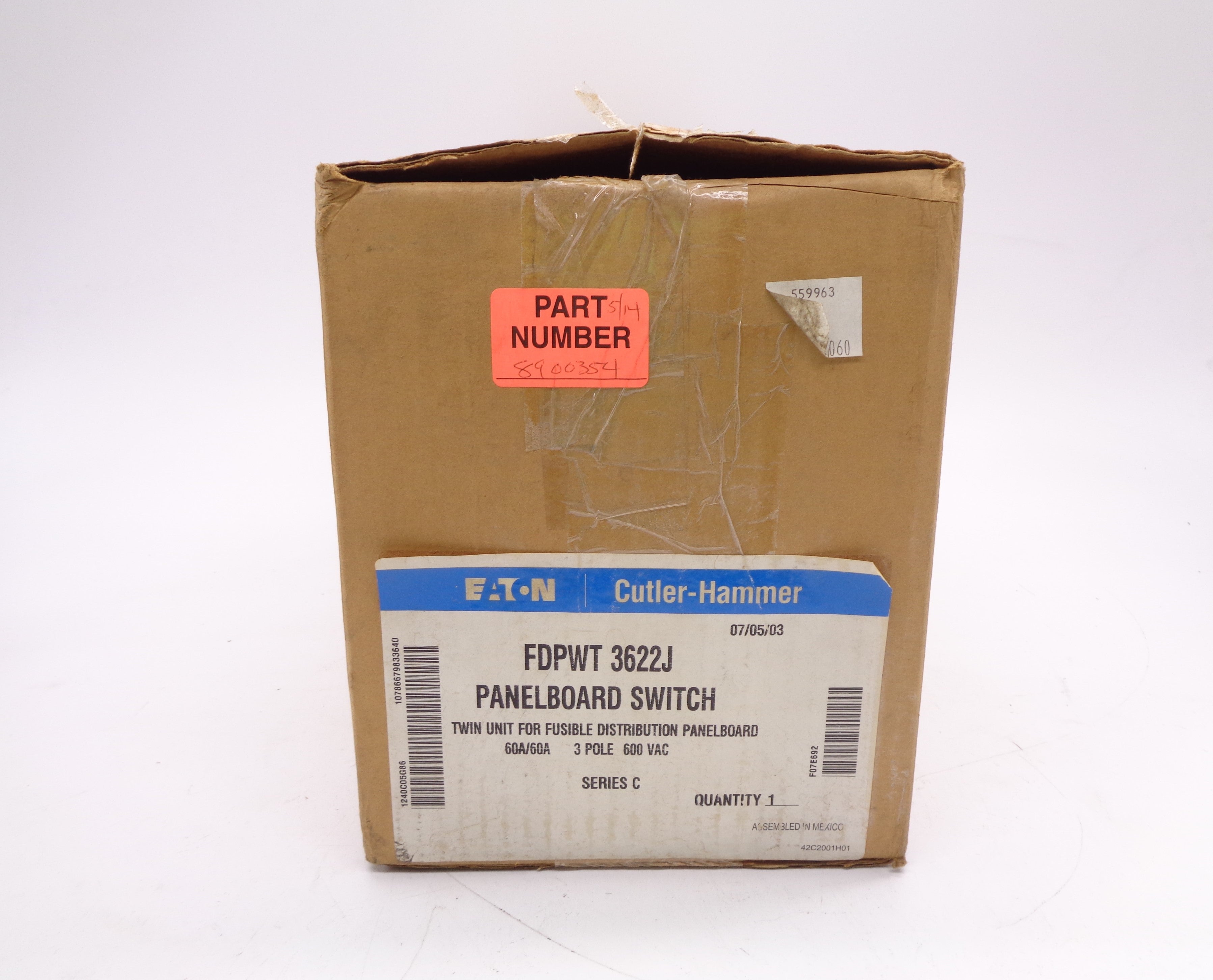 EATON FDPWT3622J SER. C (AS PICTURED) NSMP