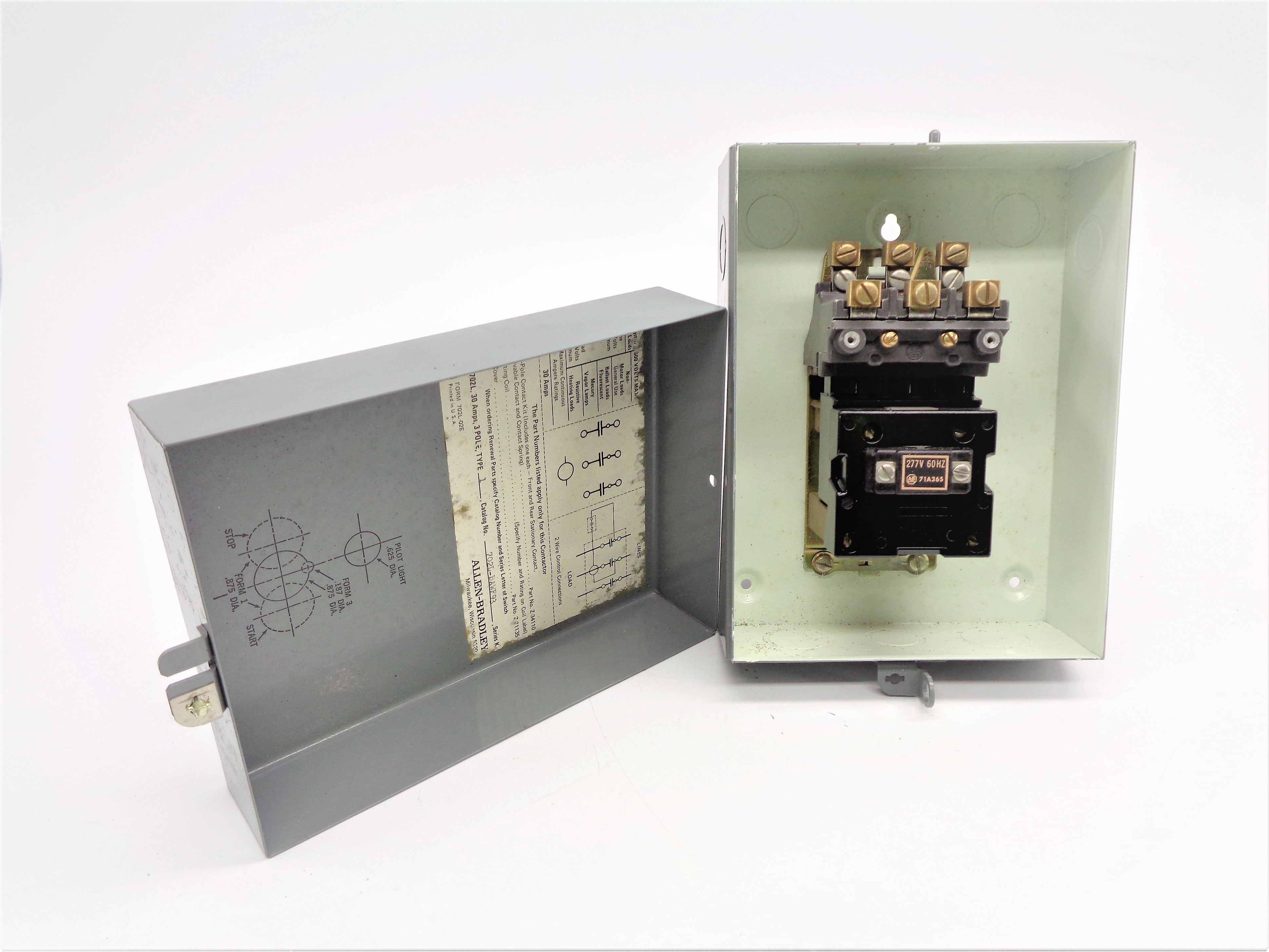 INDUSTRIAL SPARE PART 702L-BAWF93 277V SER. K NSNP