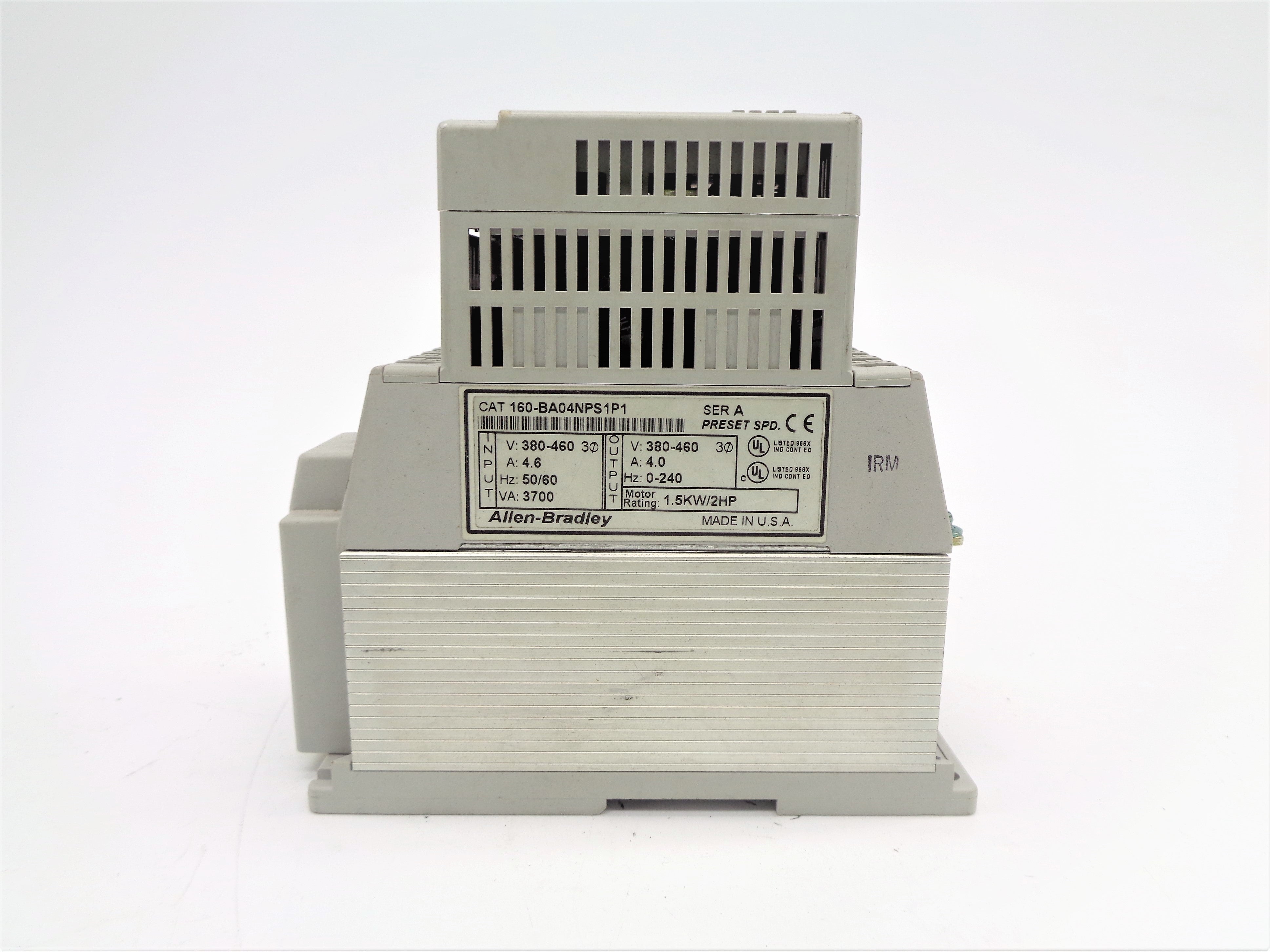 ALLEN BRADLEY 160-BA04NPS1P1 SER. A F/W 4.07 NSNP