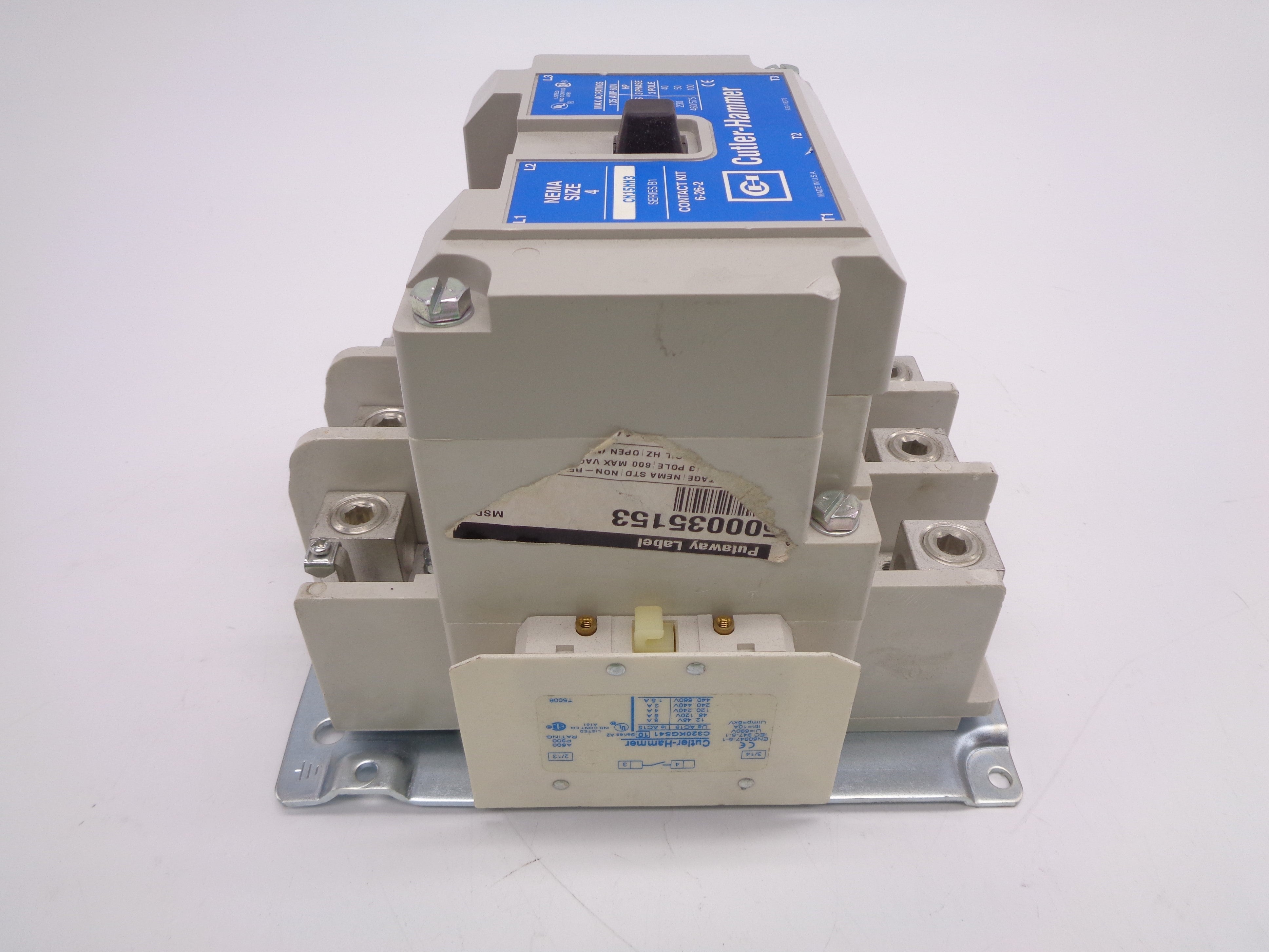 CUTLER HAMMER CN15NN3 600V SER. B1 NSNP