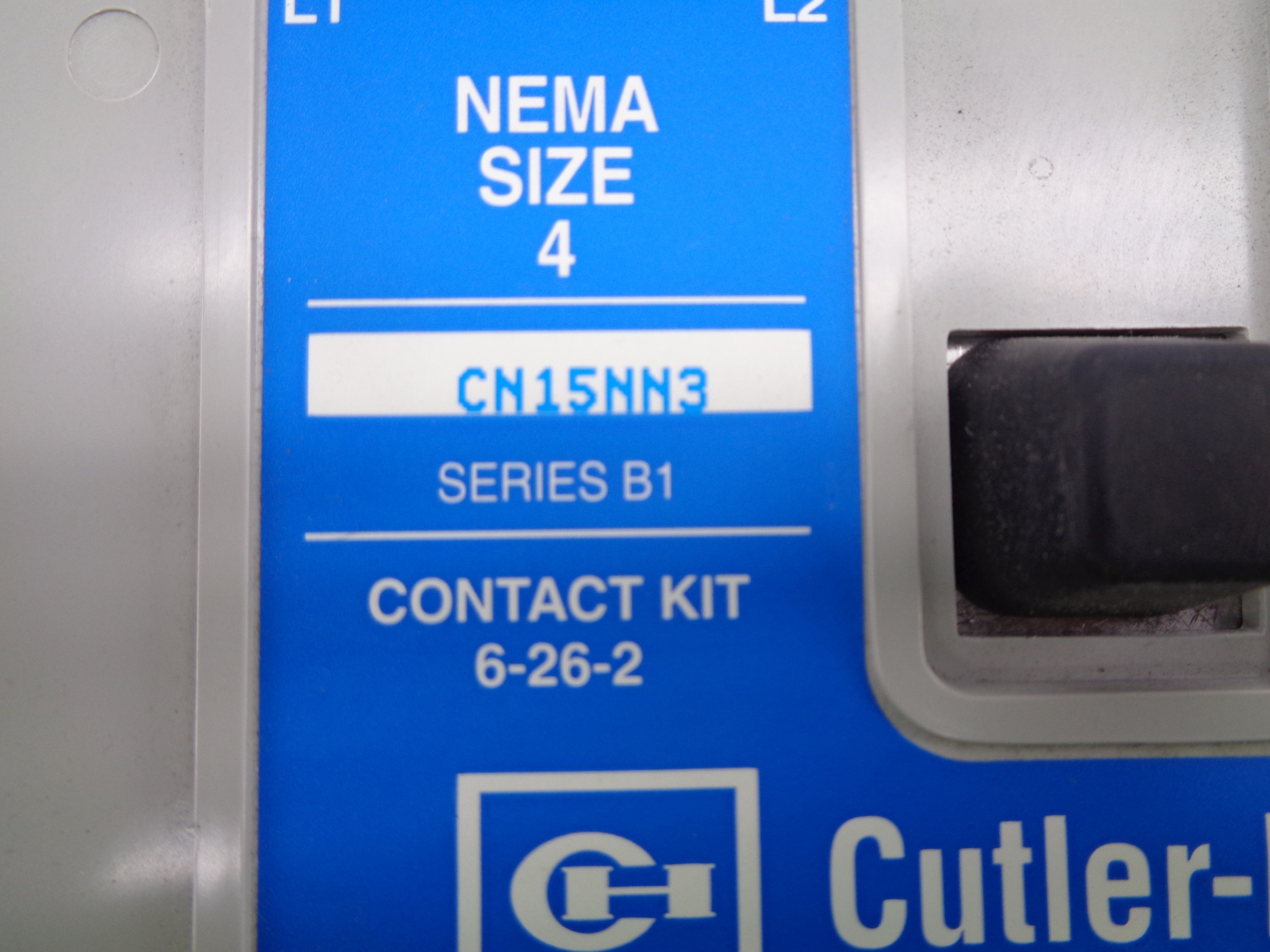 CUTLER HAMMER CN15NN3 600V SER. B1 NSNP