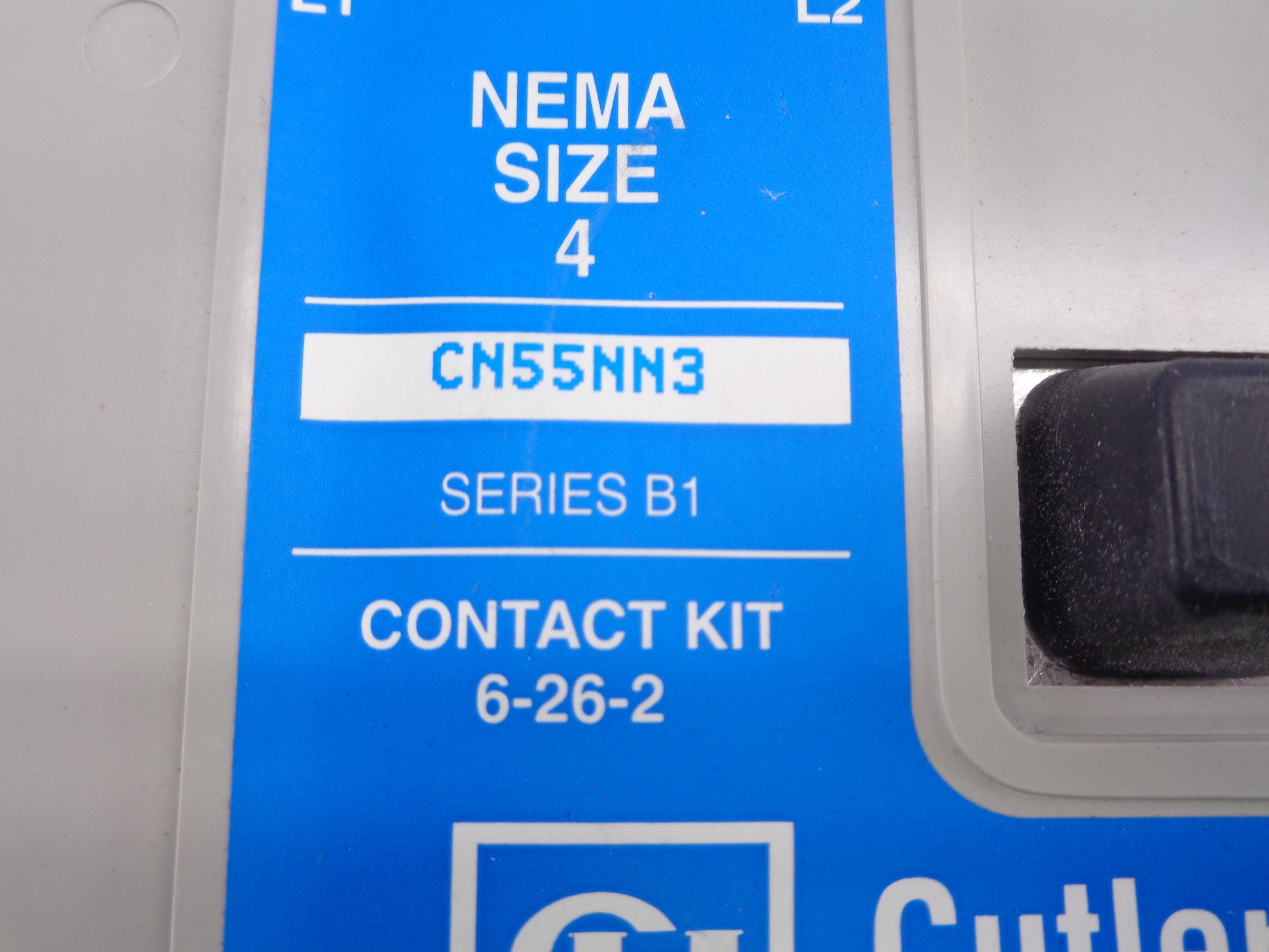 CUTLER HAMMER CN55NN3 480V SER. B1 NSNP