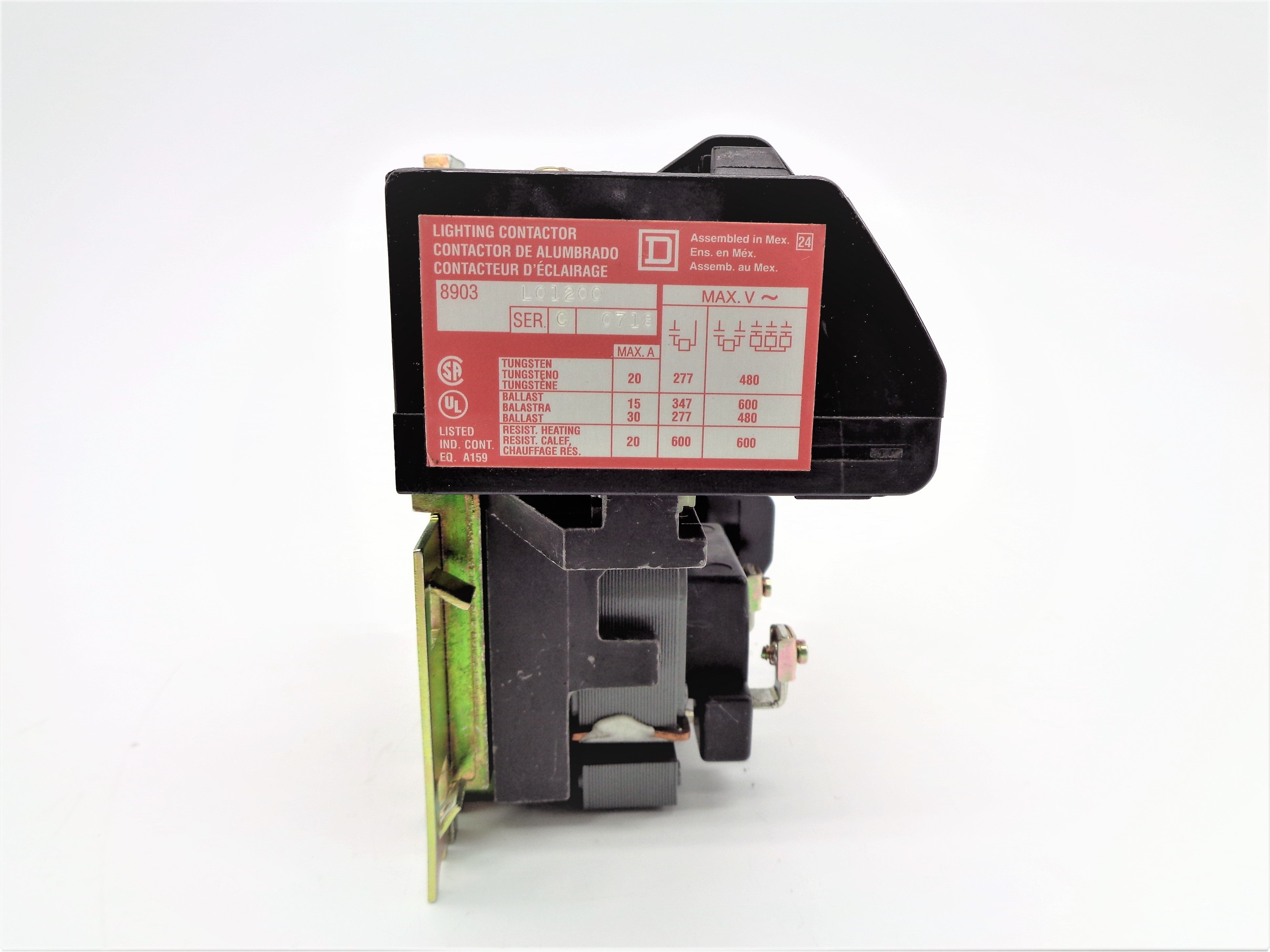 SQUARE D 8903L01200 120V SER. C (AS PICTURED) NSNP