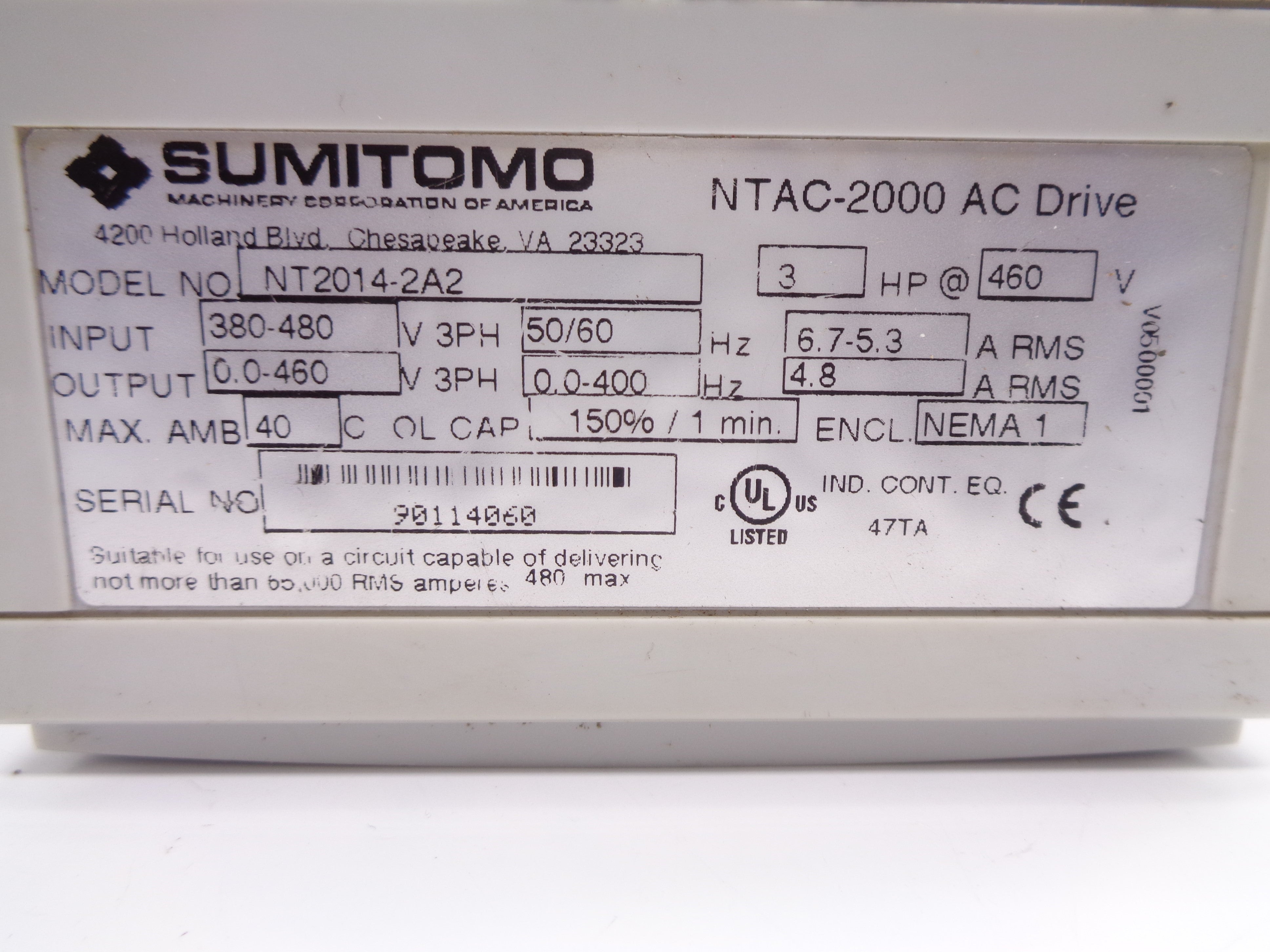 SUMITOMO NT2014-2A2 NSNP