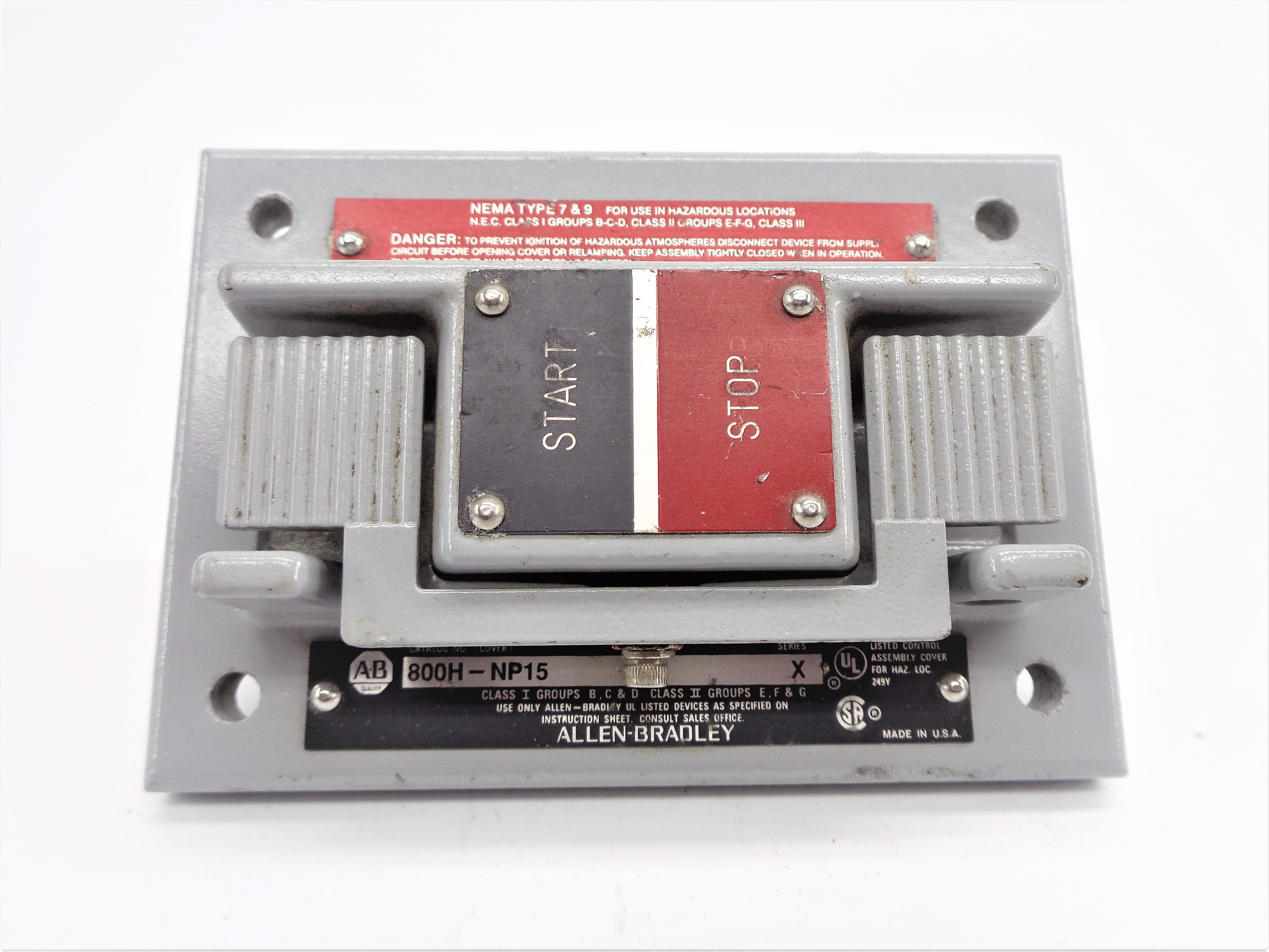 ALLEN BRADLEY 800H-NP15 SER. X NSNP