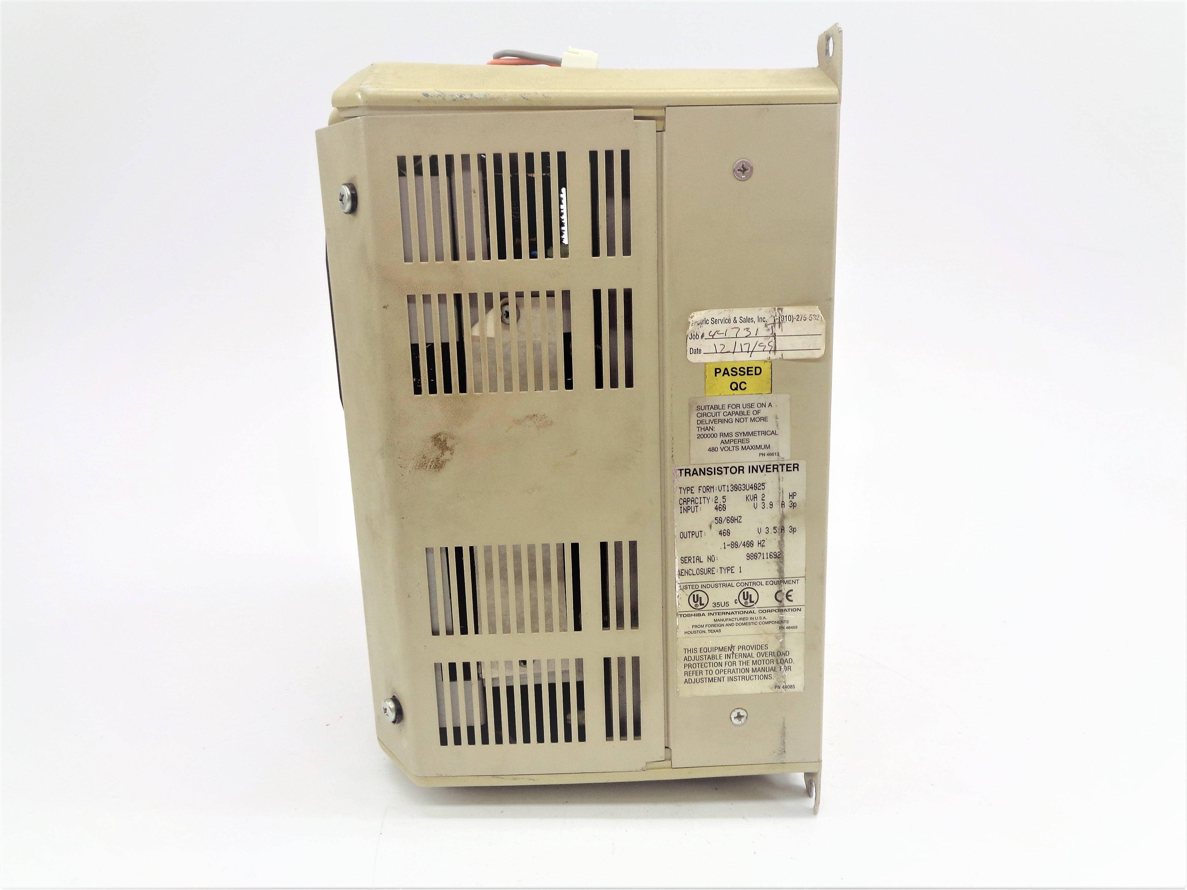 TOSHIBA VT130G3U4025 (AS PICTURED) UNMP