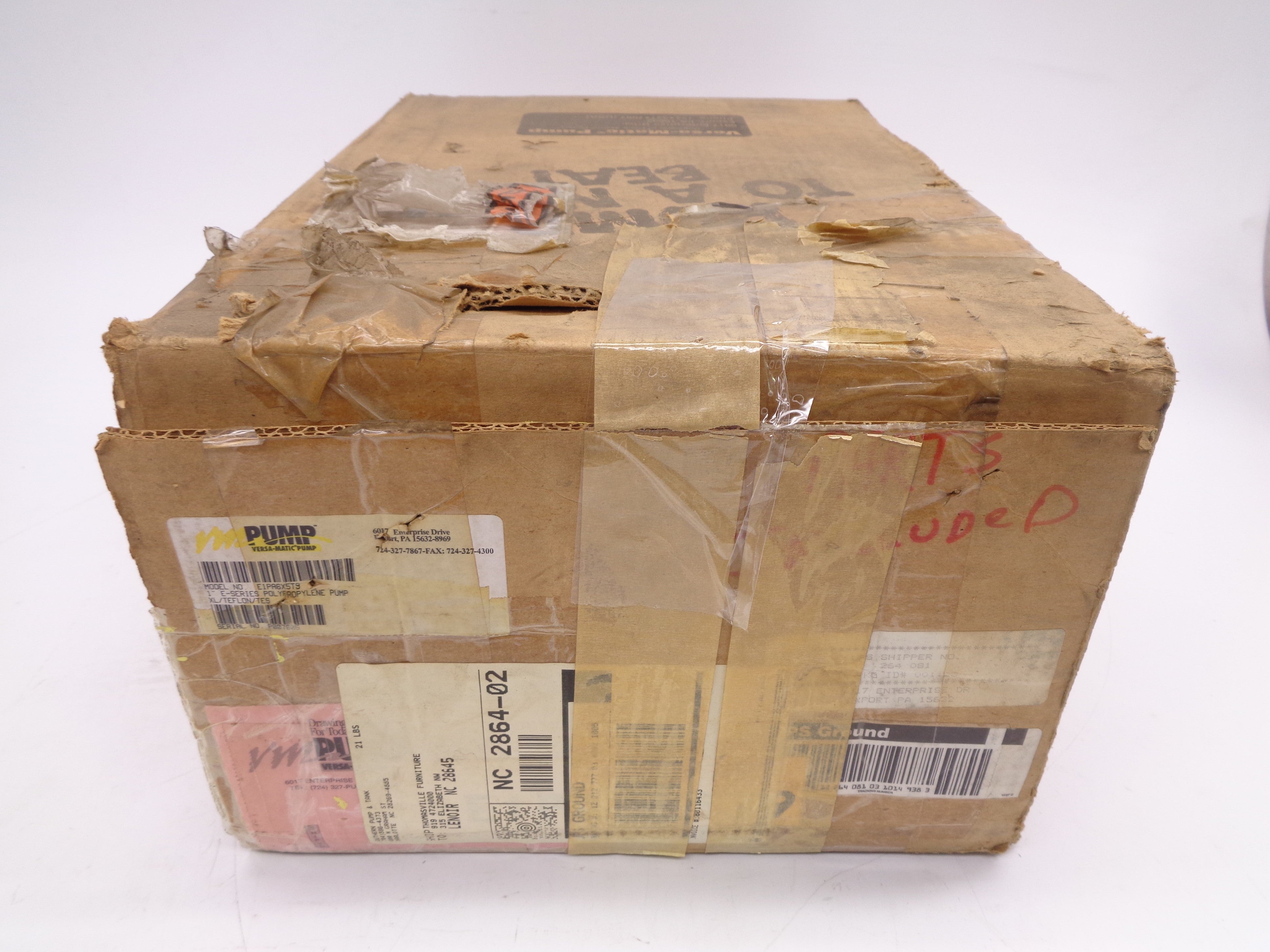 VERSA-MATIC E1PA6X5T9 NSMP