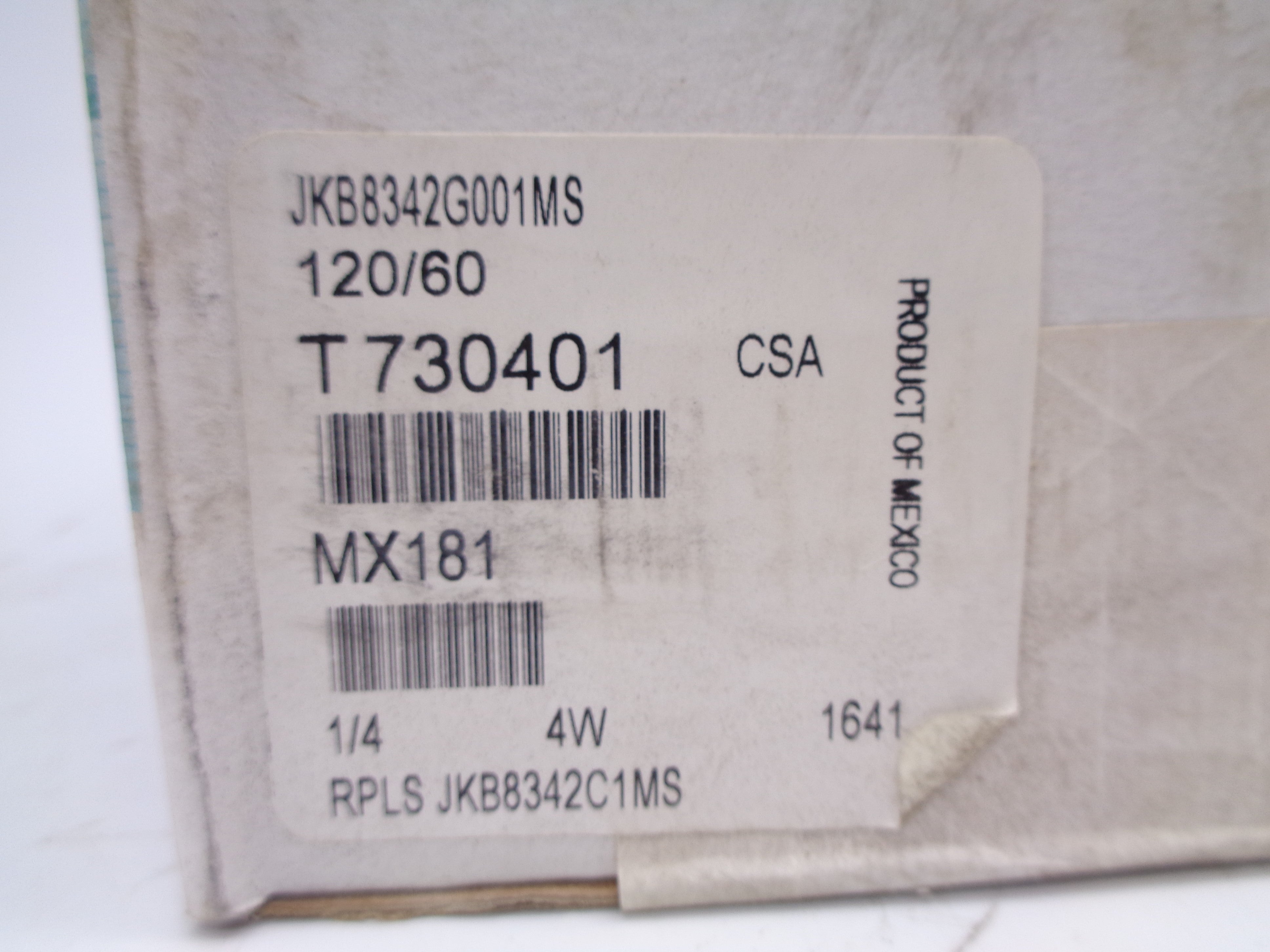 ASCO JKB8342G001MS 120V NSFS
