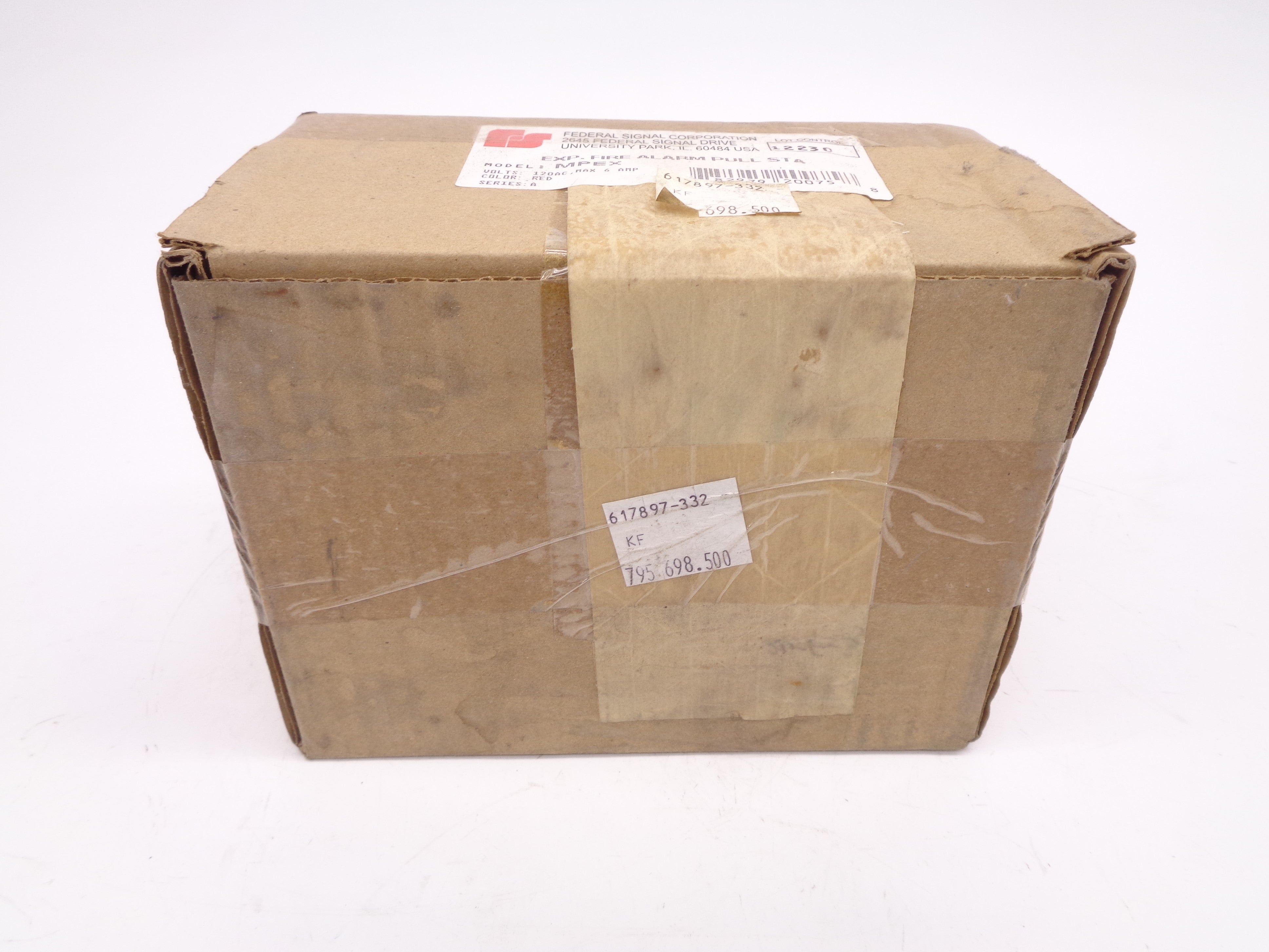 FEDERAL SIGNAL MPEX NSFS