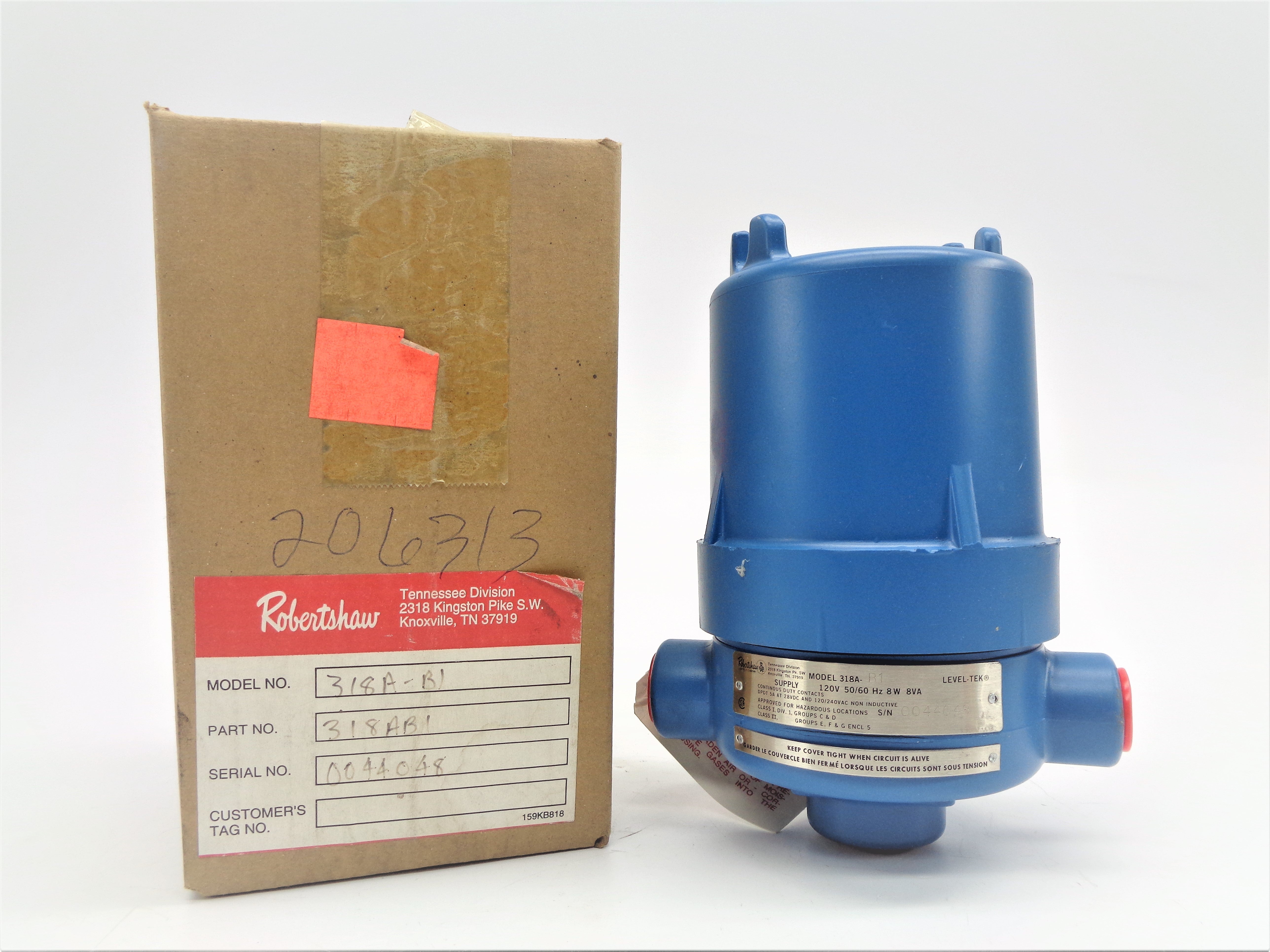 ROBERTSHAW 318A-B1 NSMP