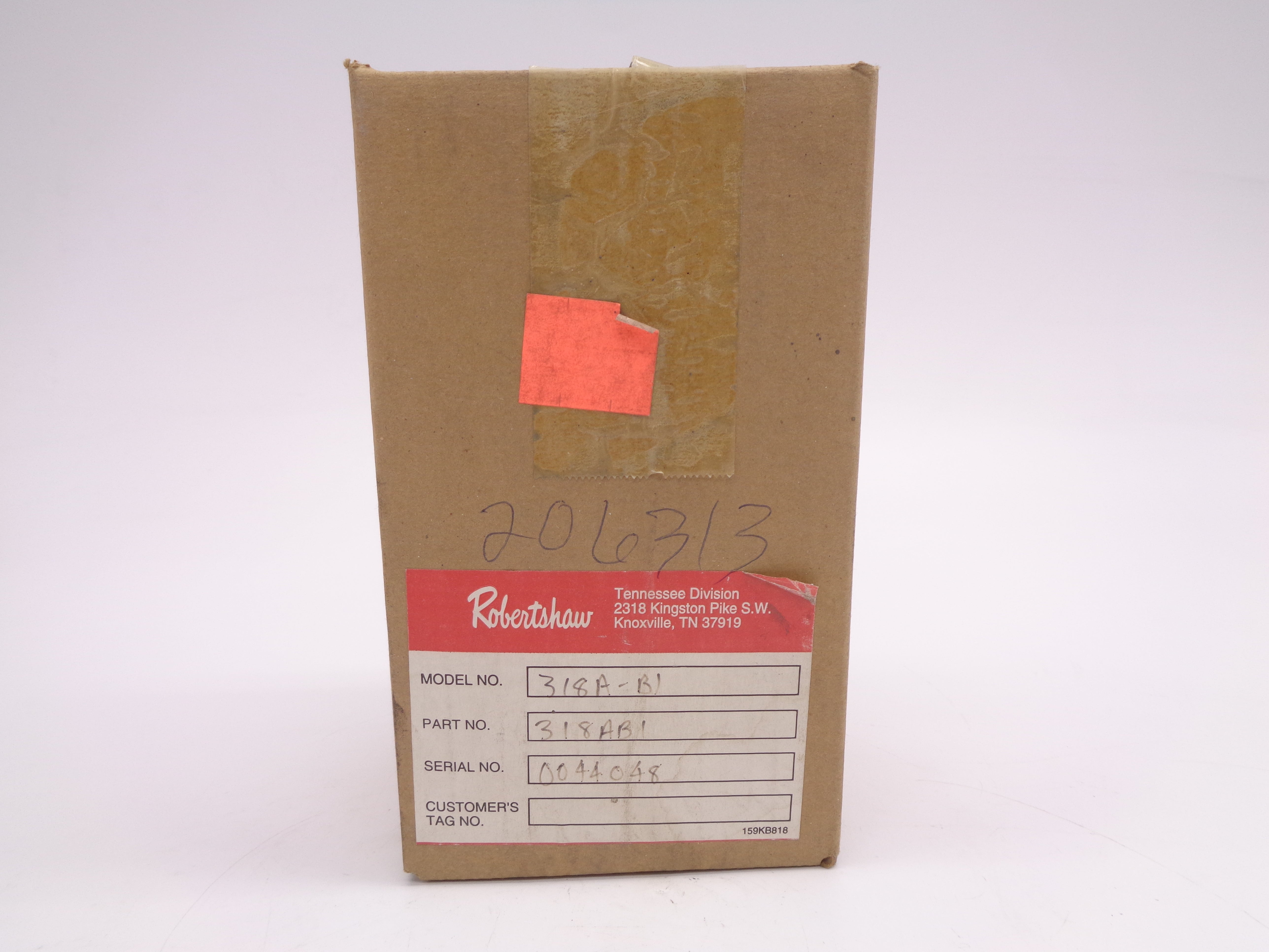 ROBERTSHAW 318A-B1 NSMP