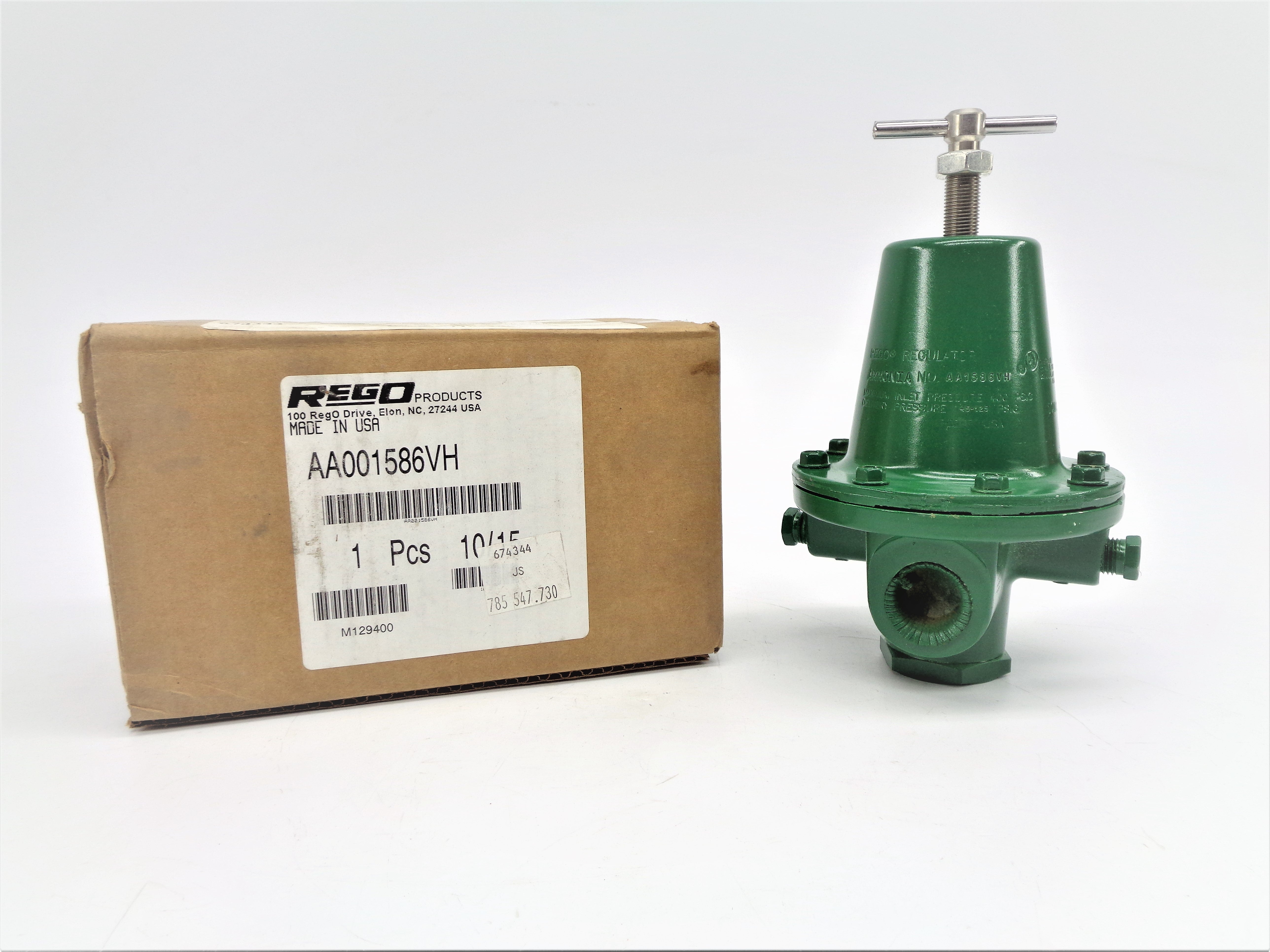 REGO AA1586VH NSMP