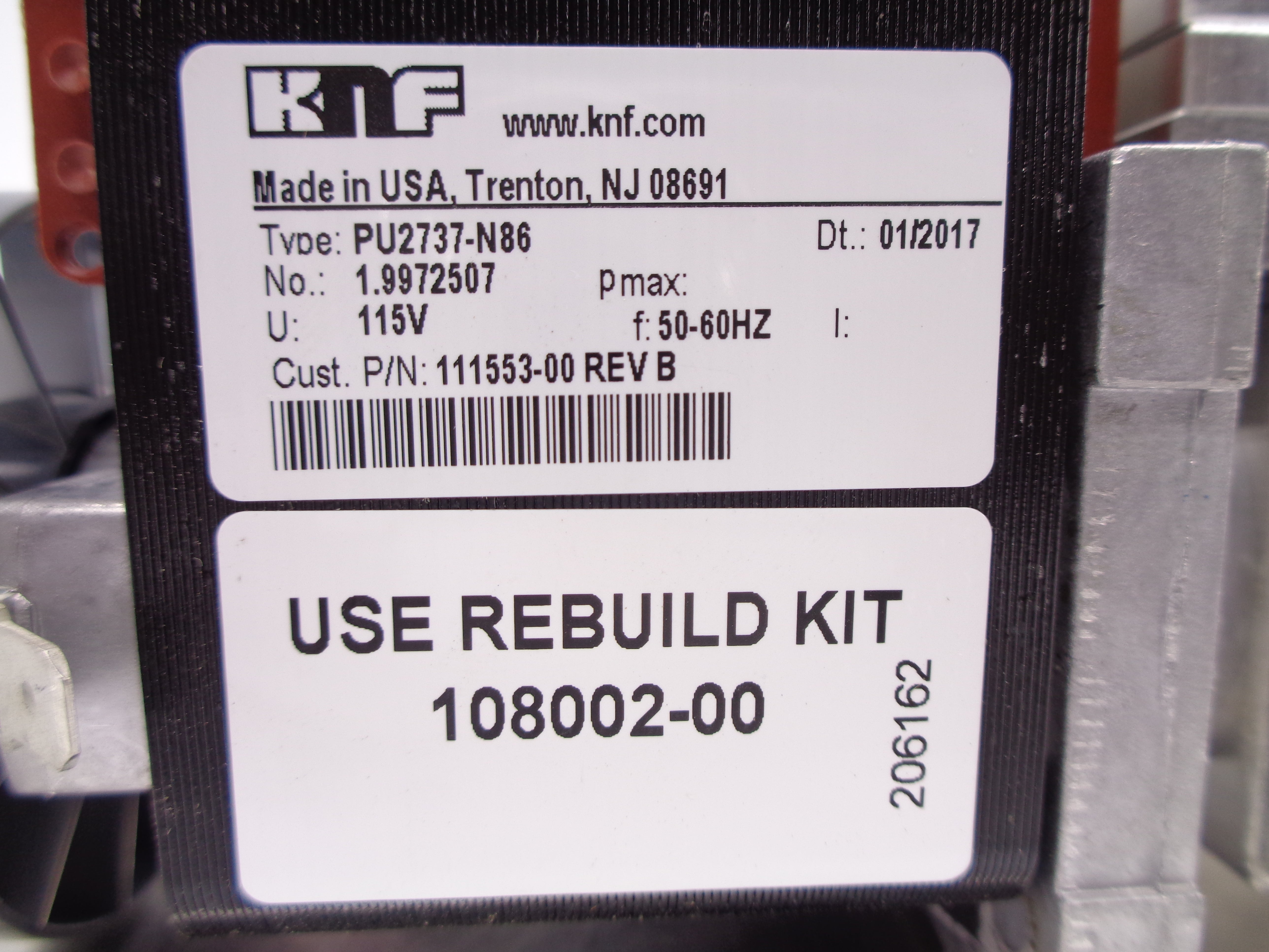 KNF PU2737-N86 NSNP