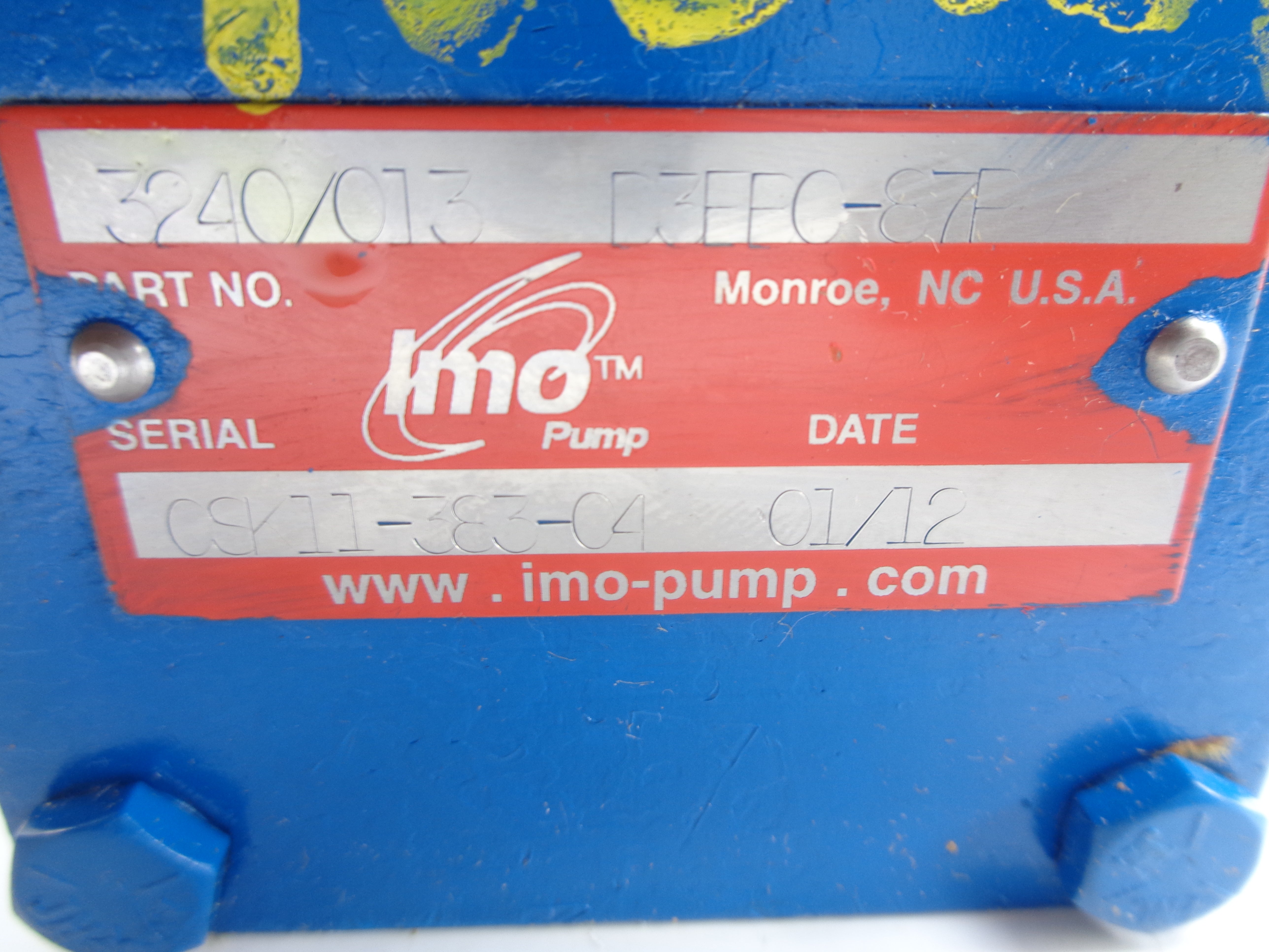 IMO 3240/013D3EEC-87P NSNP