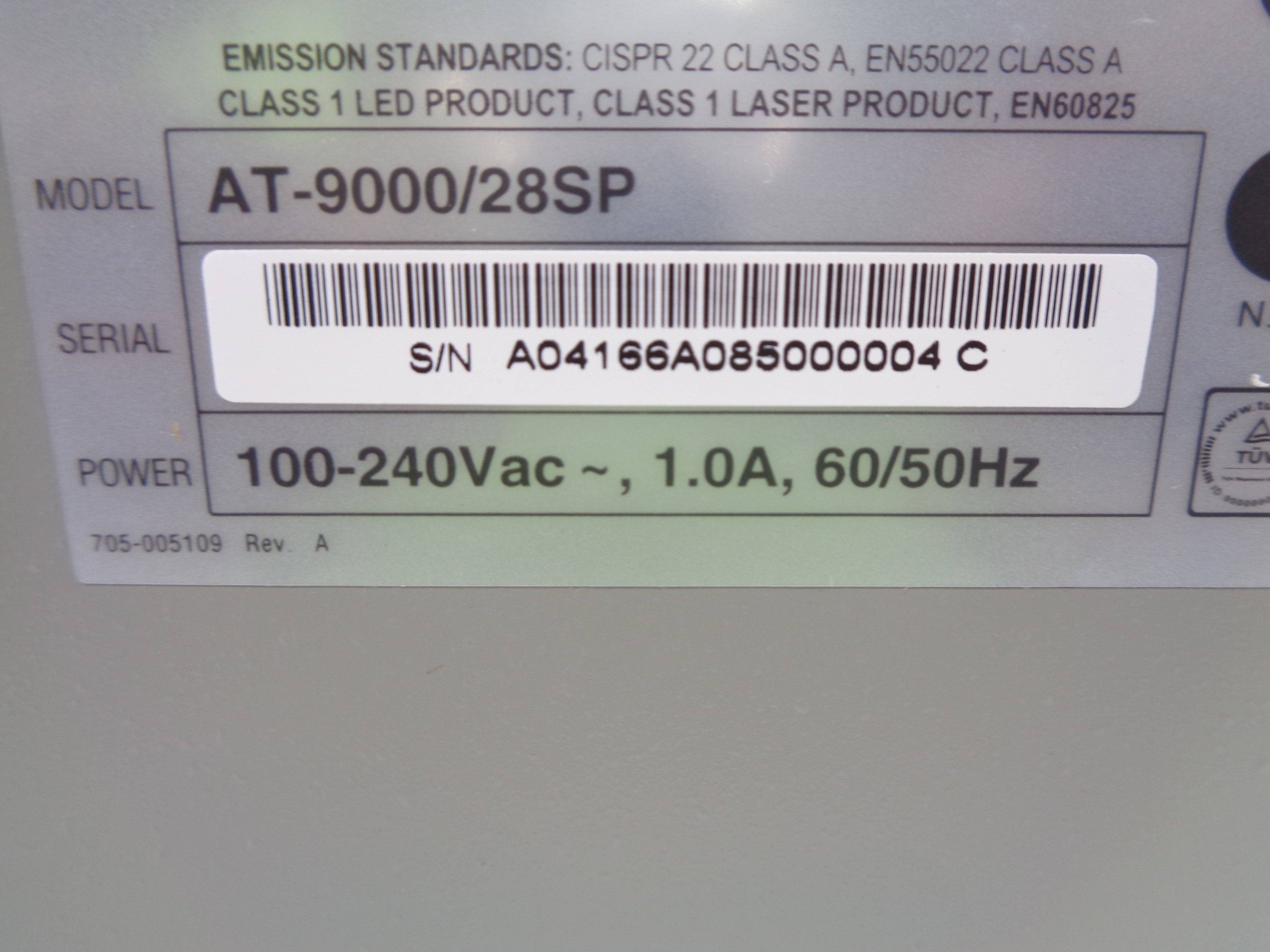 ALLIED TELESIS AT-9000/28SP NSNP