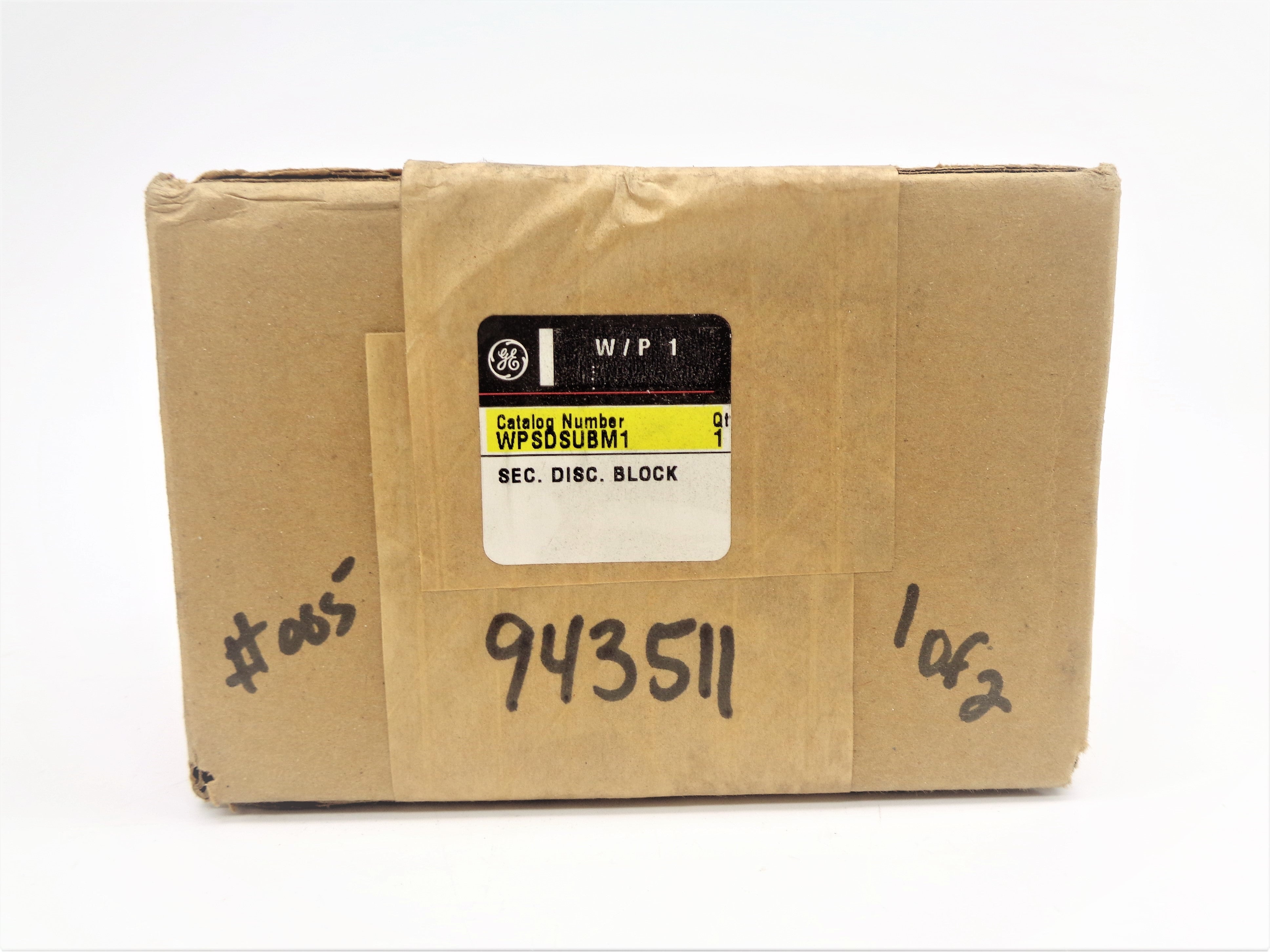 GENERAL ELECTRIC WPSDSUBM1 NSFS