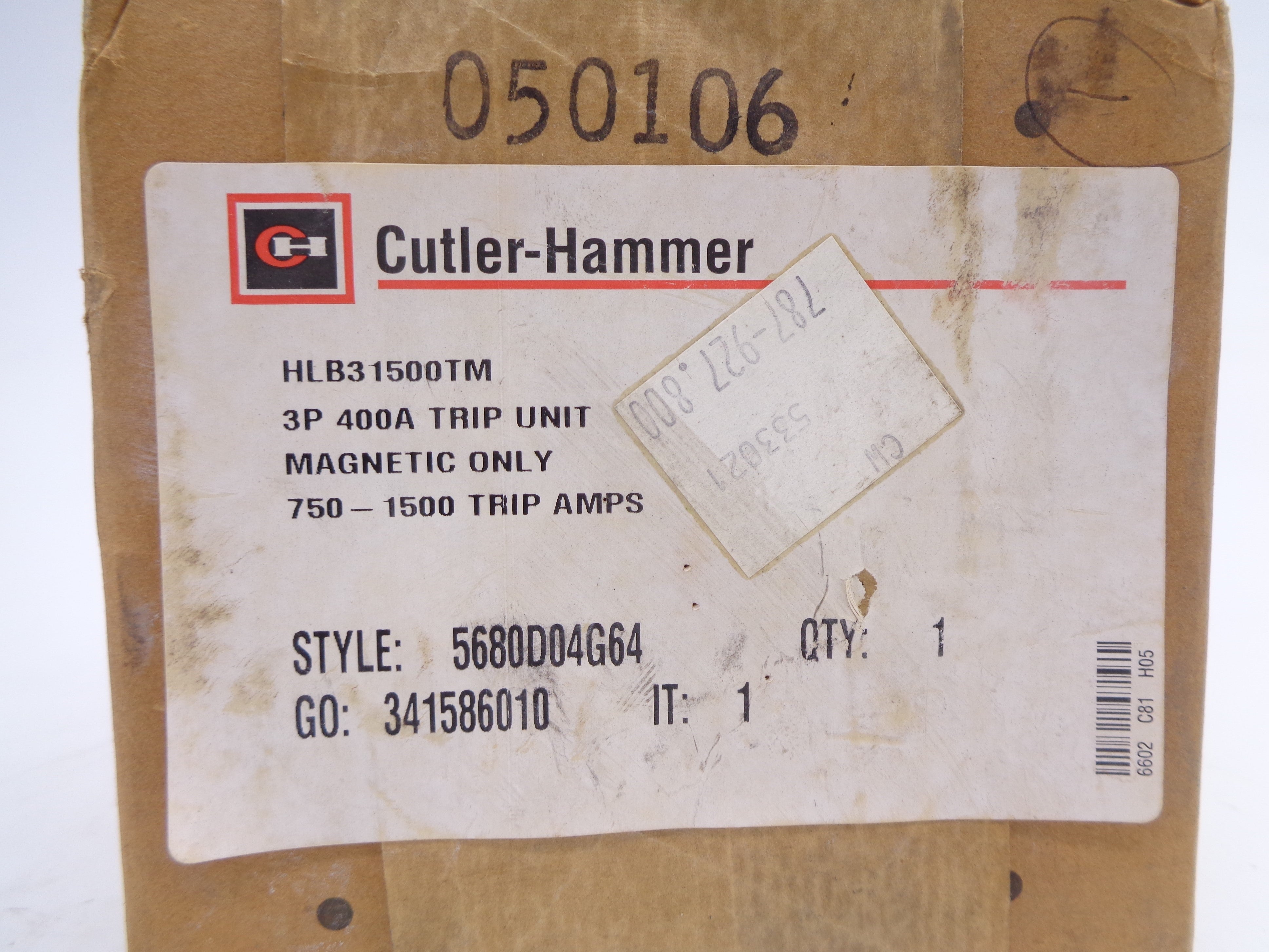 CUTLER HAMMER HLB31500TM NSFS