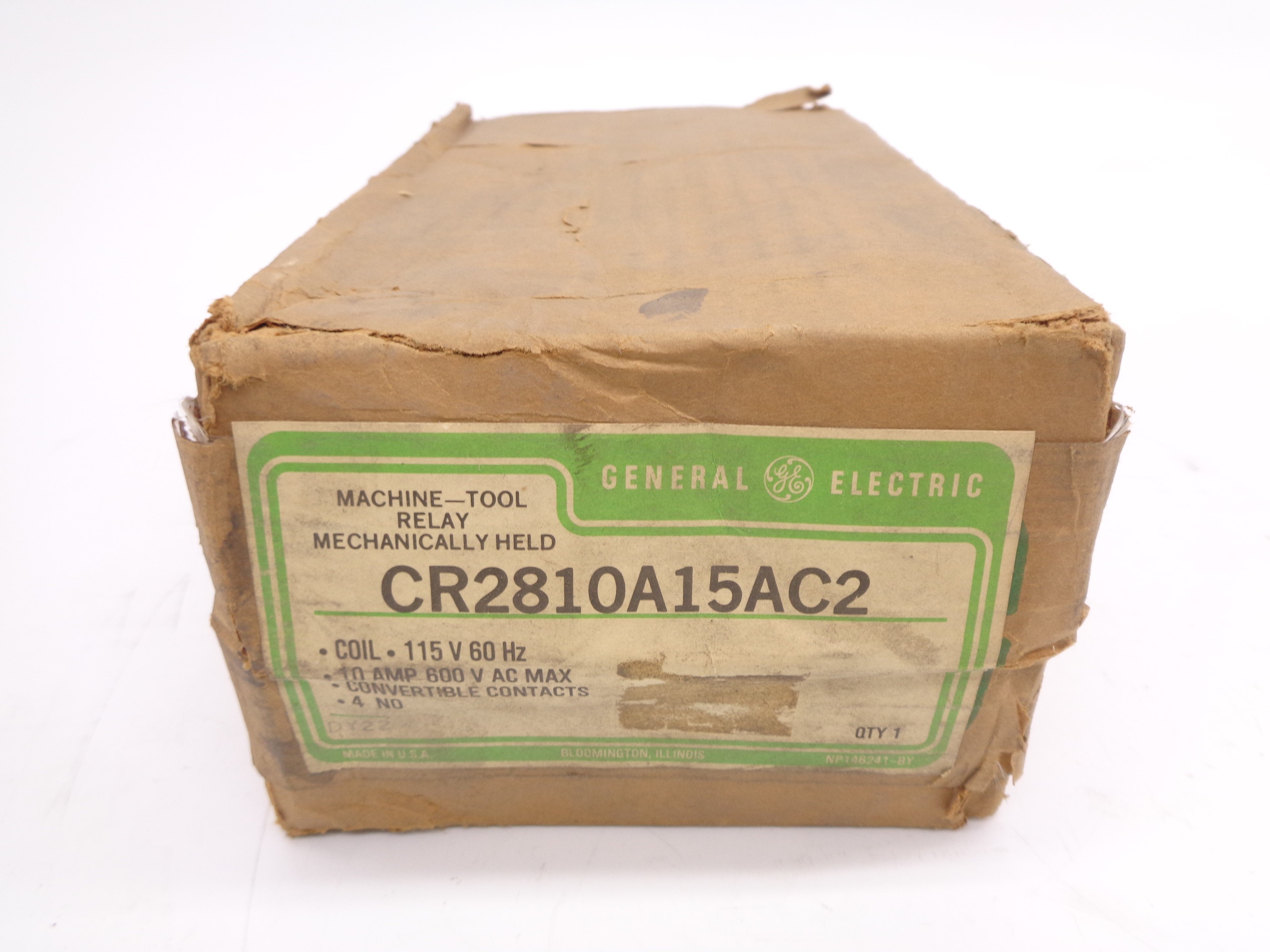 GENEARAL ELECTRIC CR2810A15AC2 10A 115V NSMP