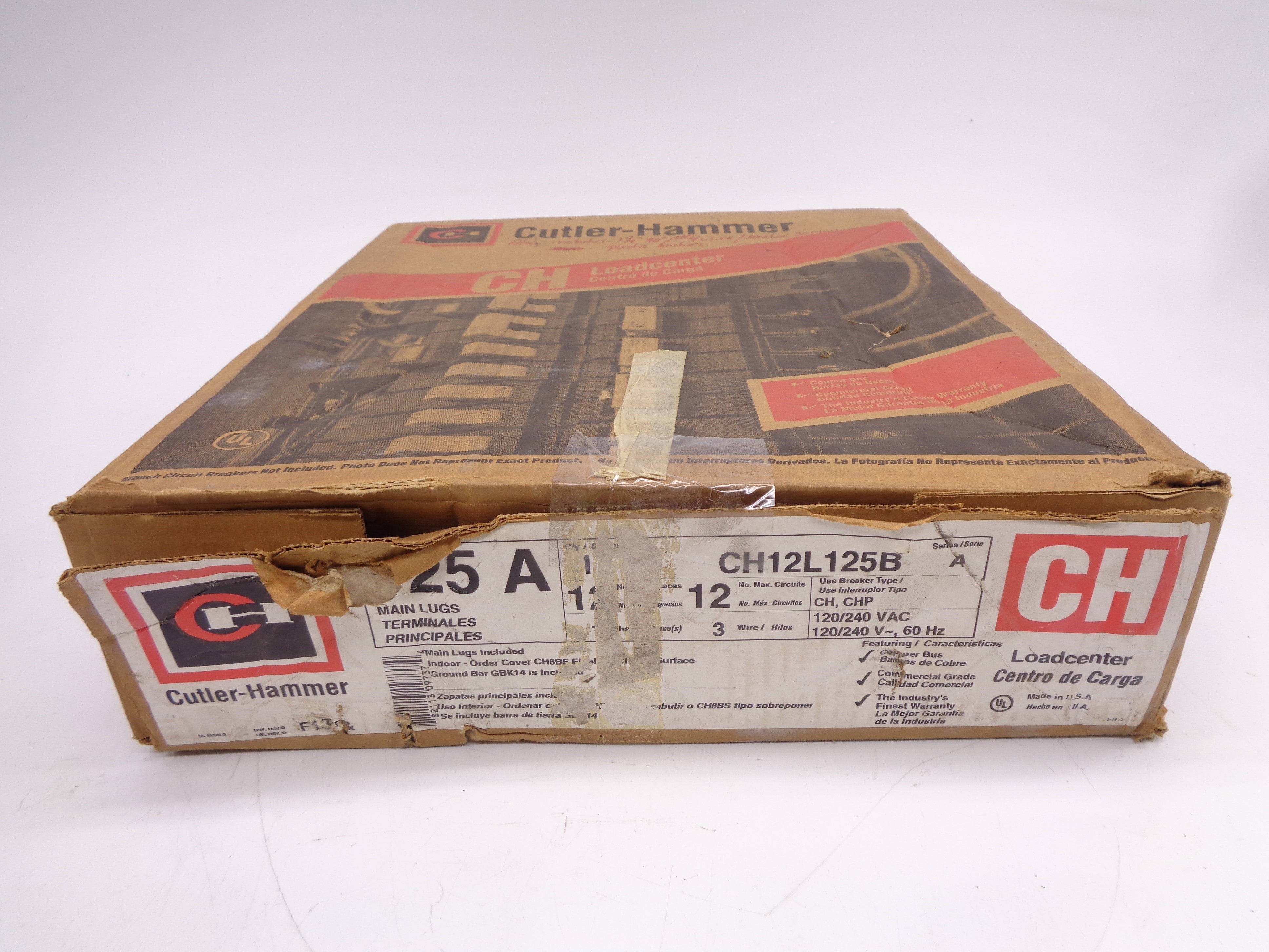 CUTLER HAMMER CH12L125B SER. A NSMP