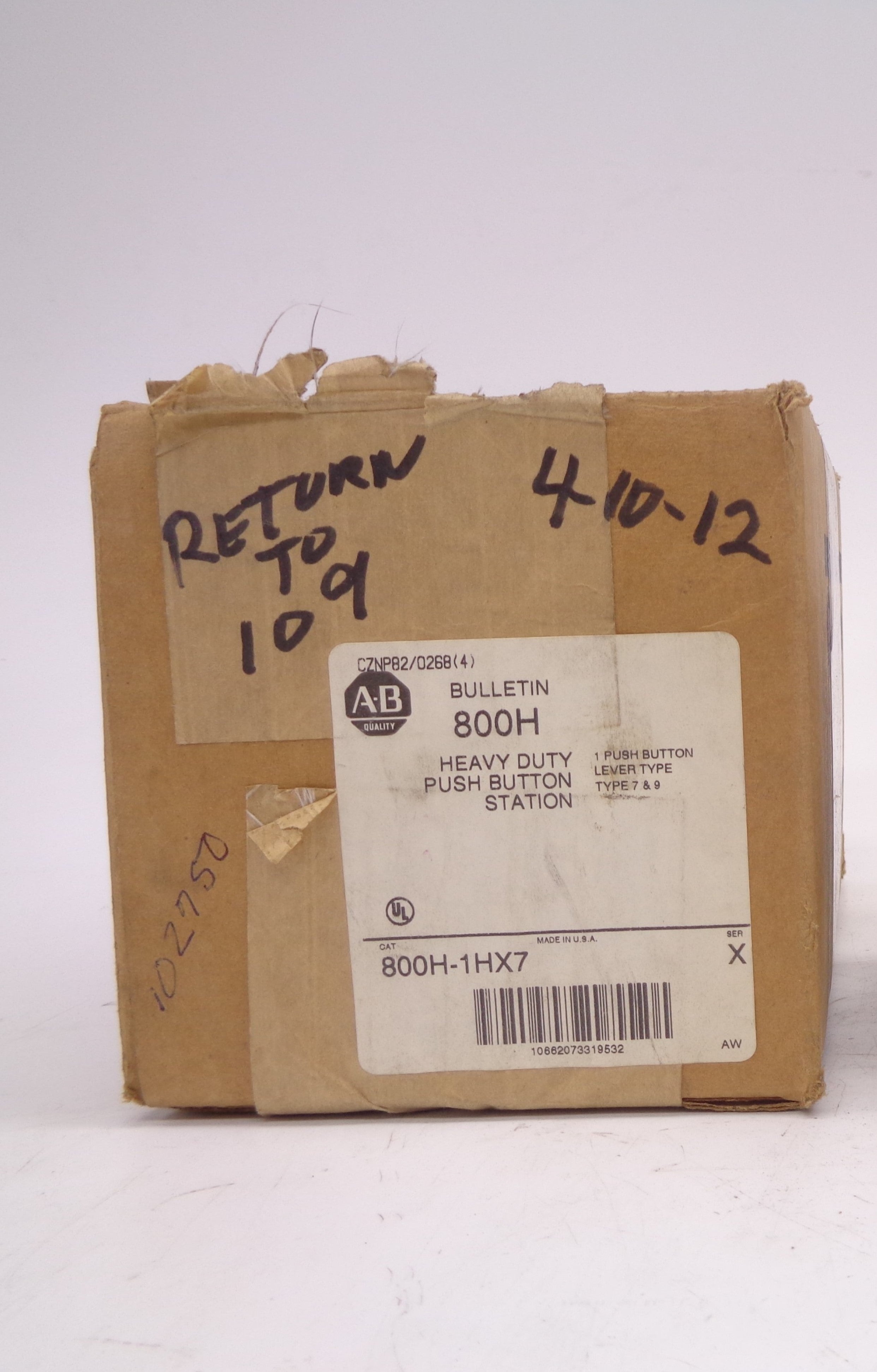 INDUSTRIAL SPARE PART 800H-1HX7 SER. X (BR/WH) NSMP