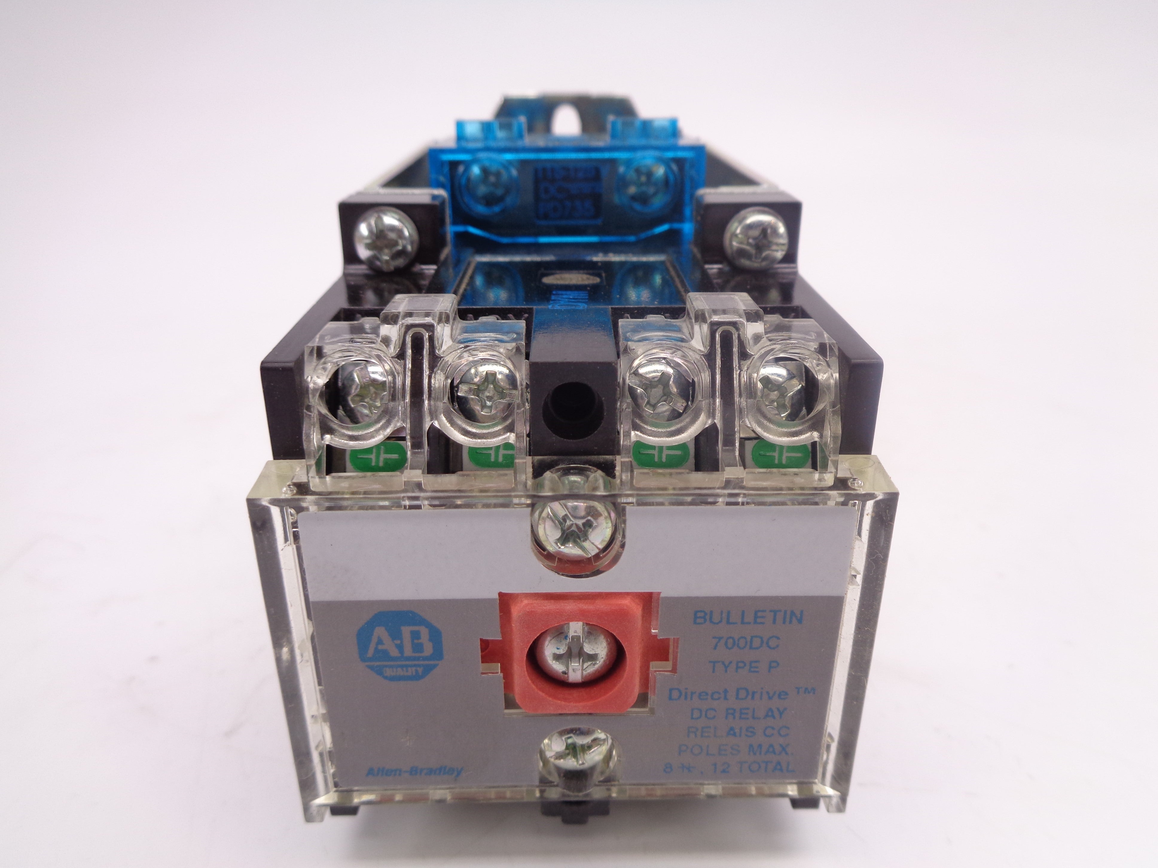 ALLEN BRADLEY 700DC-P400Z1 SER. D 115-125VDC 5A (BR/WH) NSMP