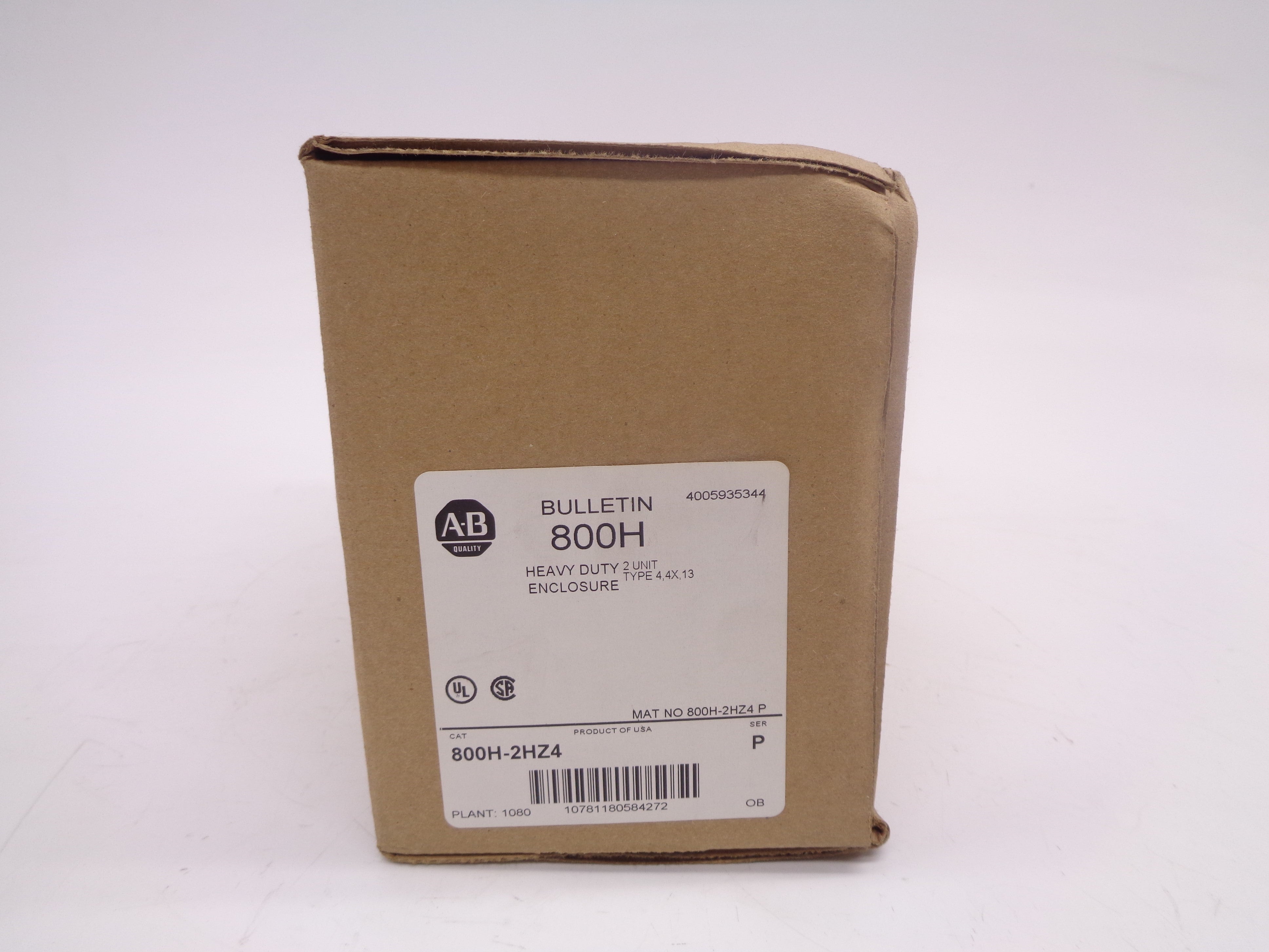 INDUSTRIAL SPARE PART 800H-2HZ4 SER. P (BR/WH) NSMP