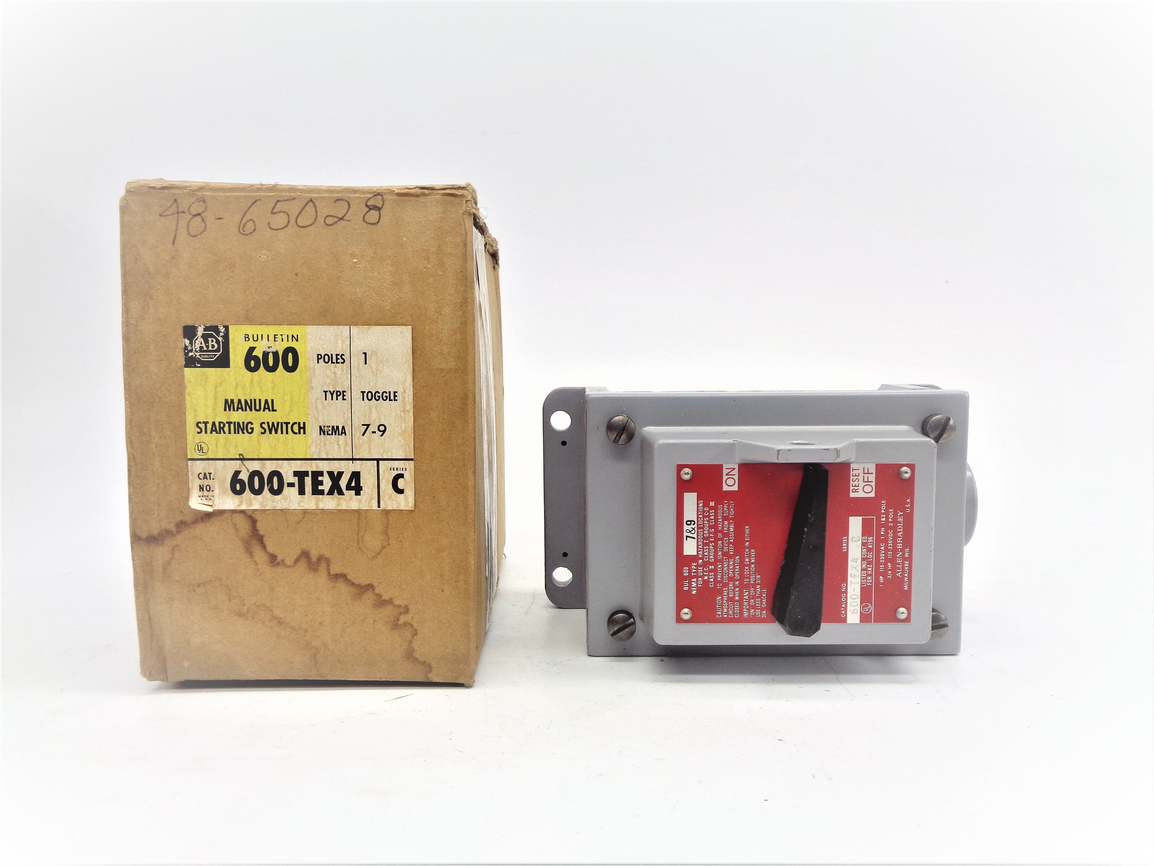 INDUSTRIAL SPARE PART 600-TEX4 SER.C (BR/YL) NSMP