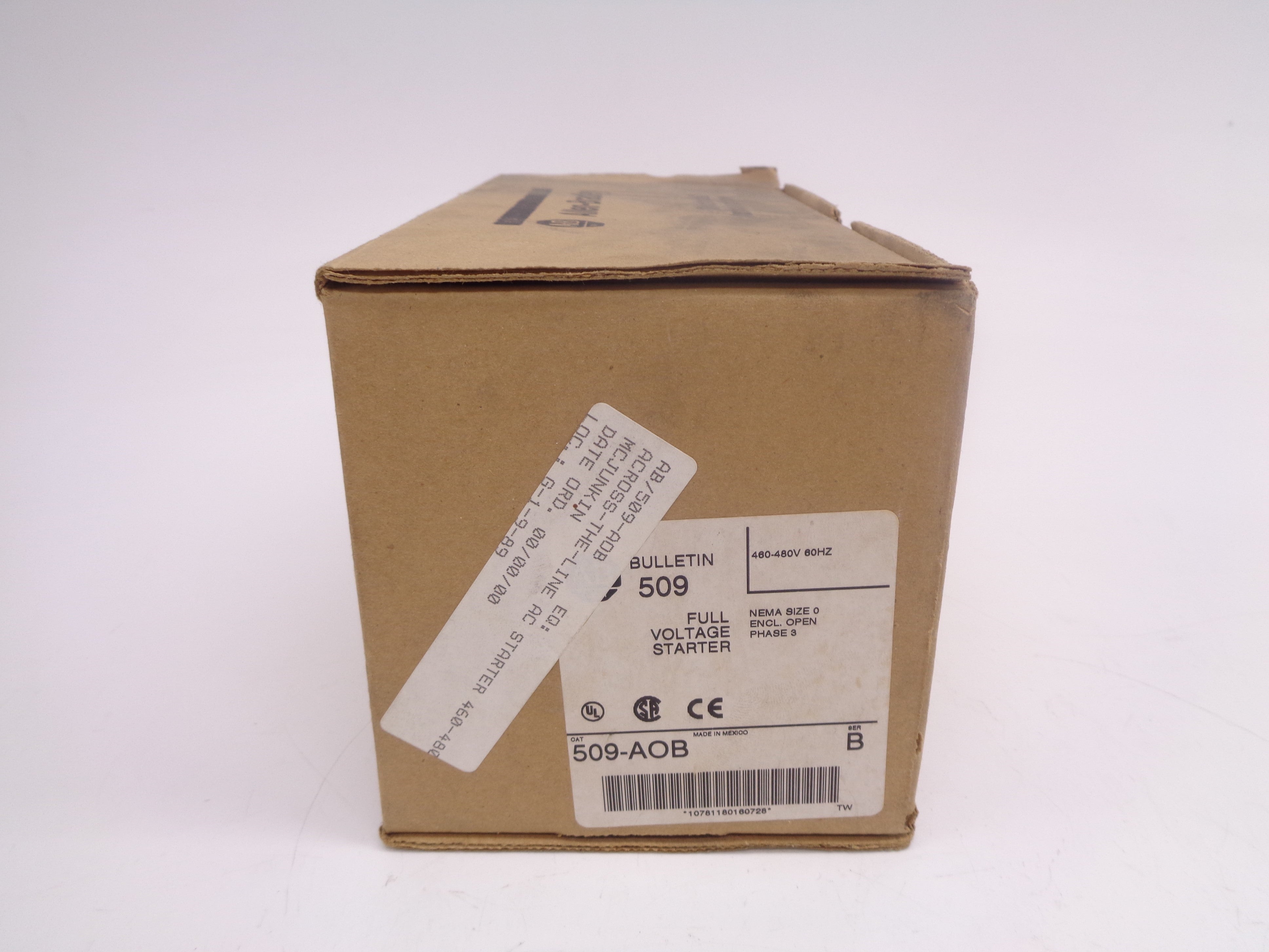 ALLEN BRADLEY 509-AOB SER. B (BR/WH) NSMP