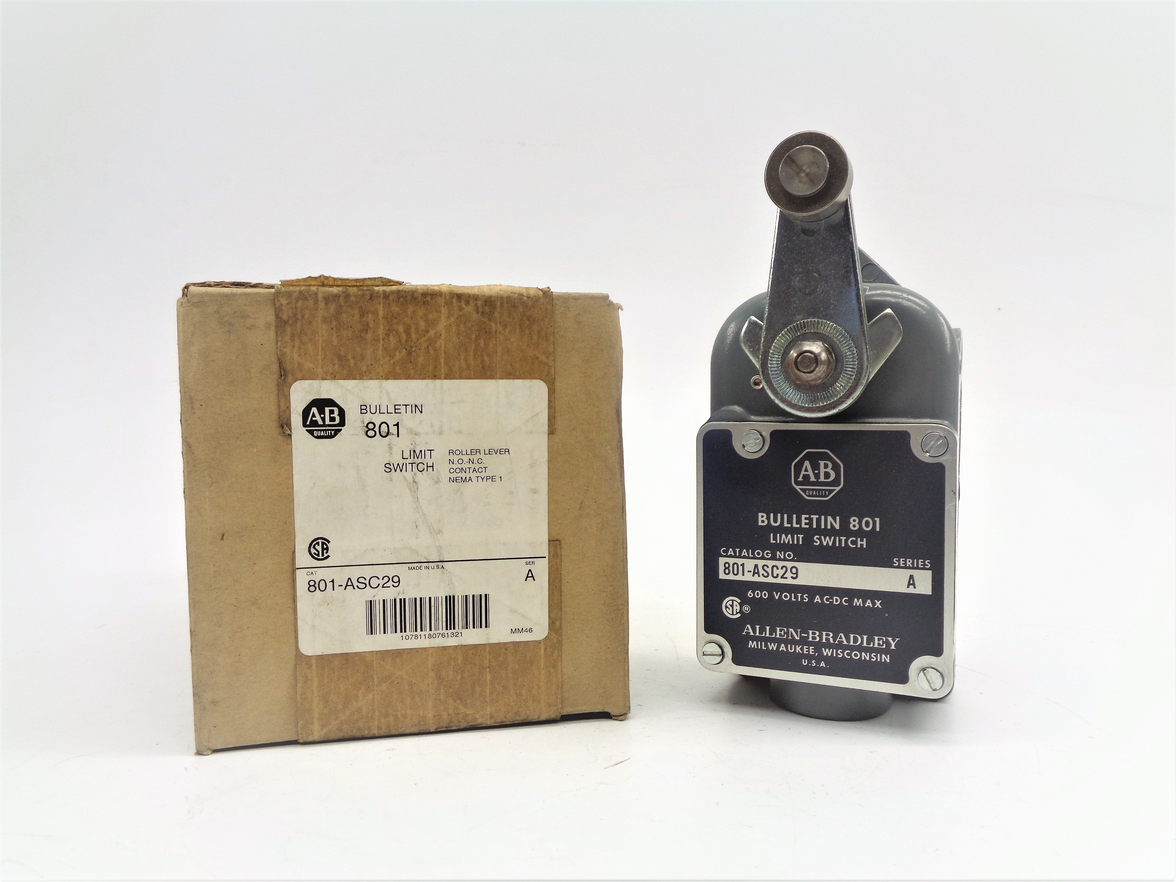 INDUSTRIAL SPARE PART 801-ASC29 SER. A (BR/WH) NSMP