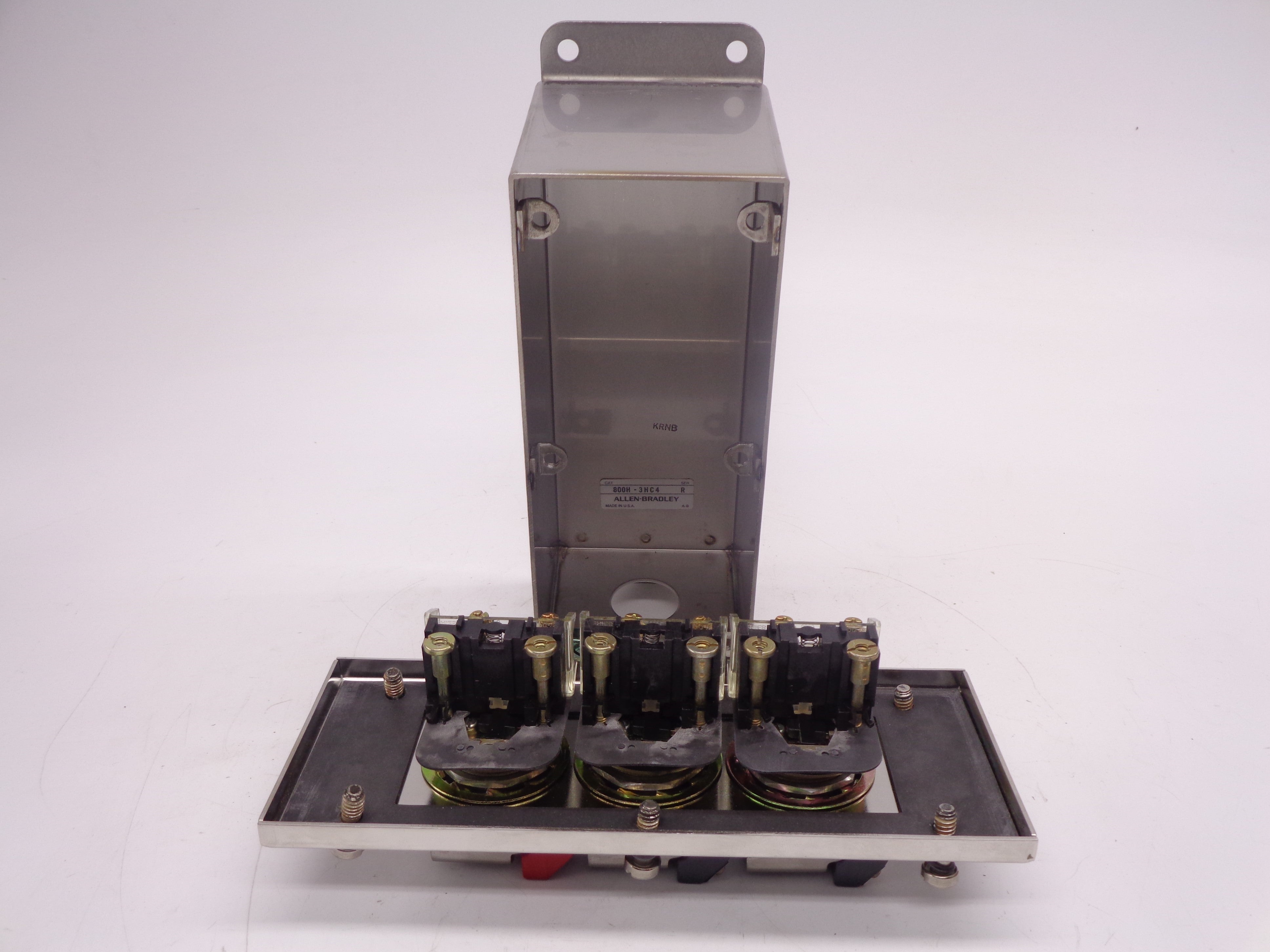 ALLEN BRADLEY 800H-3HC4 SER. R (BR/WH) NSMP