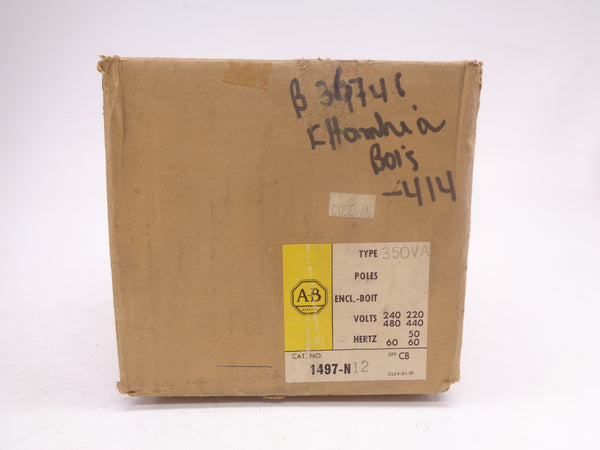 ALLEN BRADLEY 1497-N12 SER. CB (BR/YL) NSMP