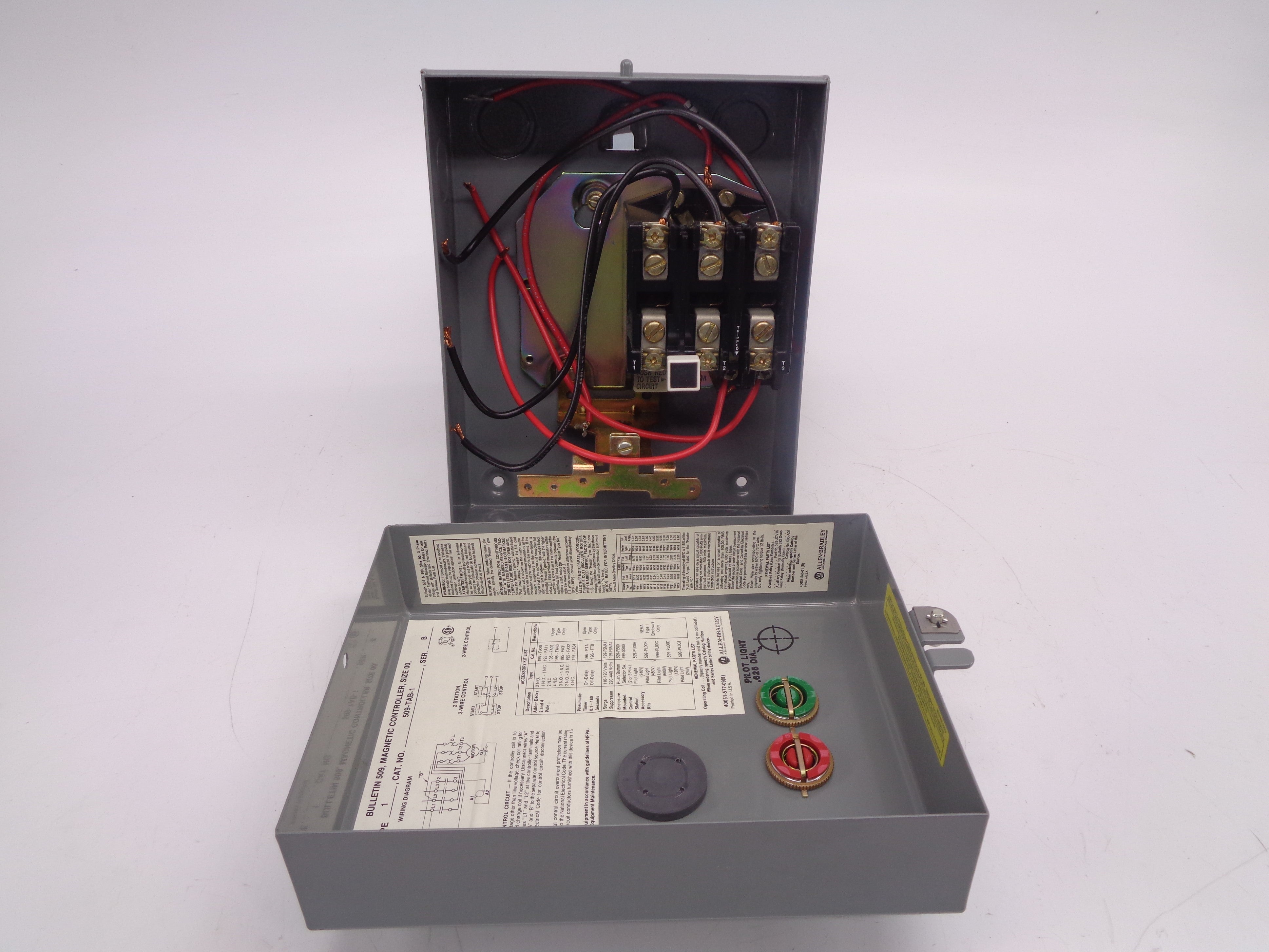INDUSTRIAL SPARE PART 509-TAB-1 SER. B (BR/WH) NSMP