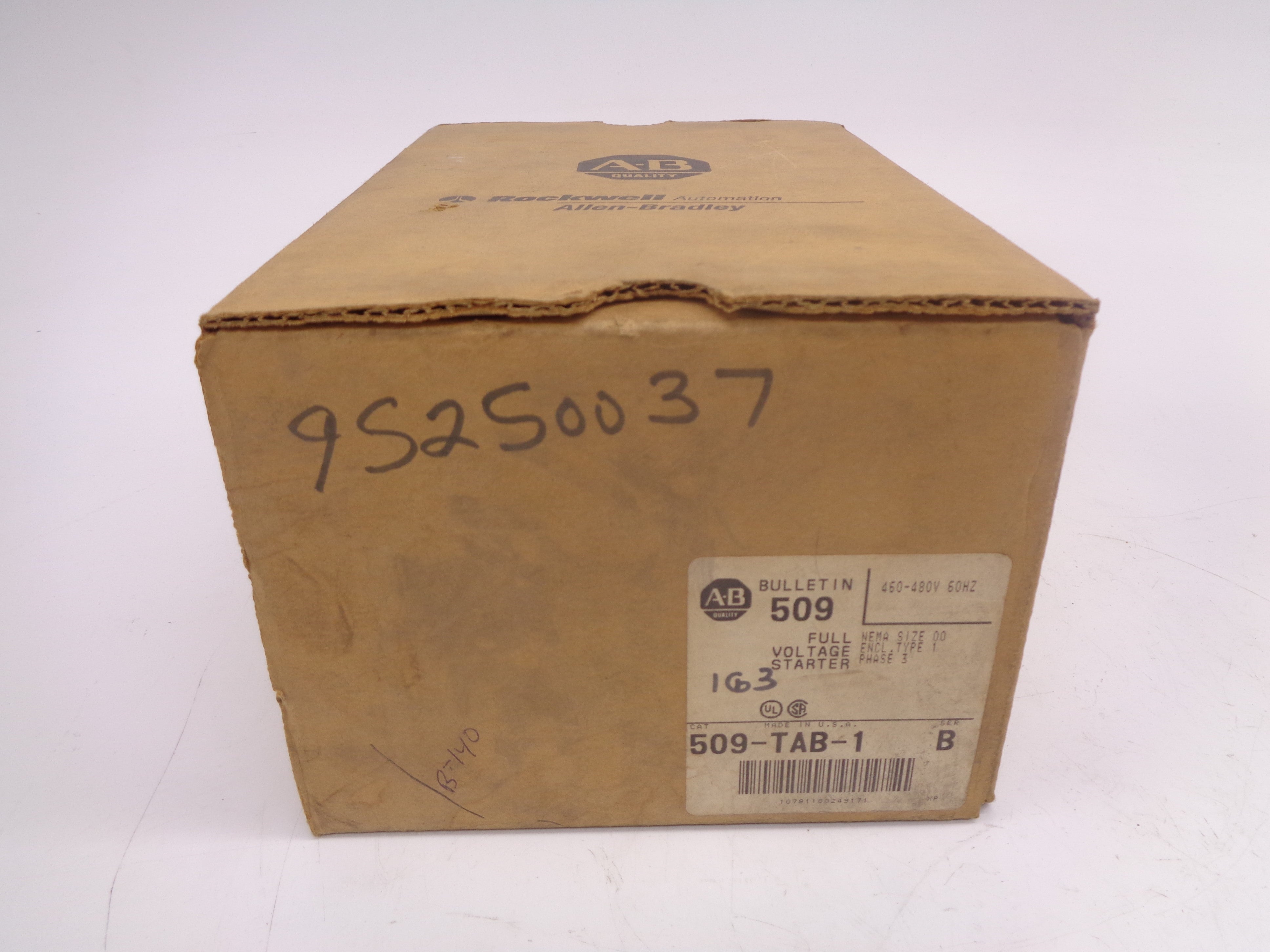 INDUSTRIAL SPARE PART 509-TAB-1 SER. B (BR/WH) NSMP