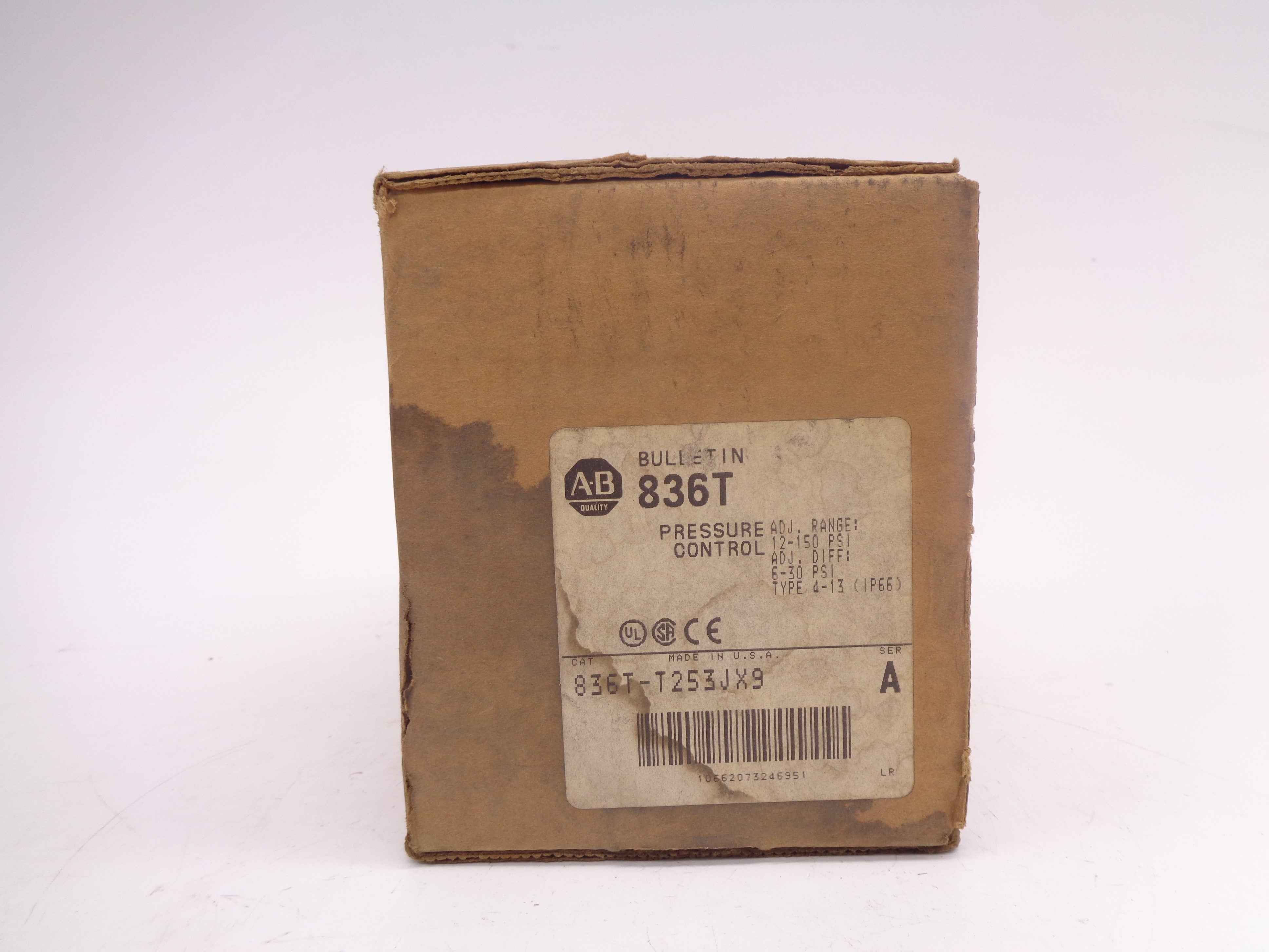 ALLEN BRADLEY 836T-T253JX9 SER. A (BR/WH) NSMP