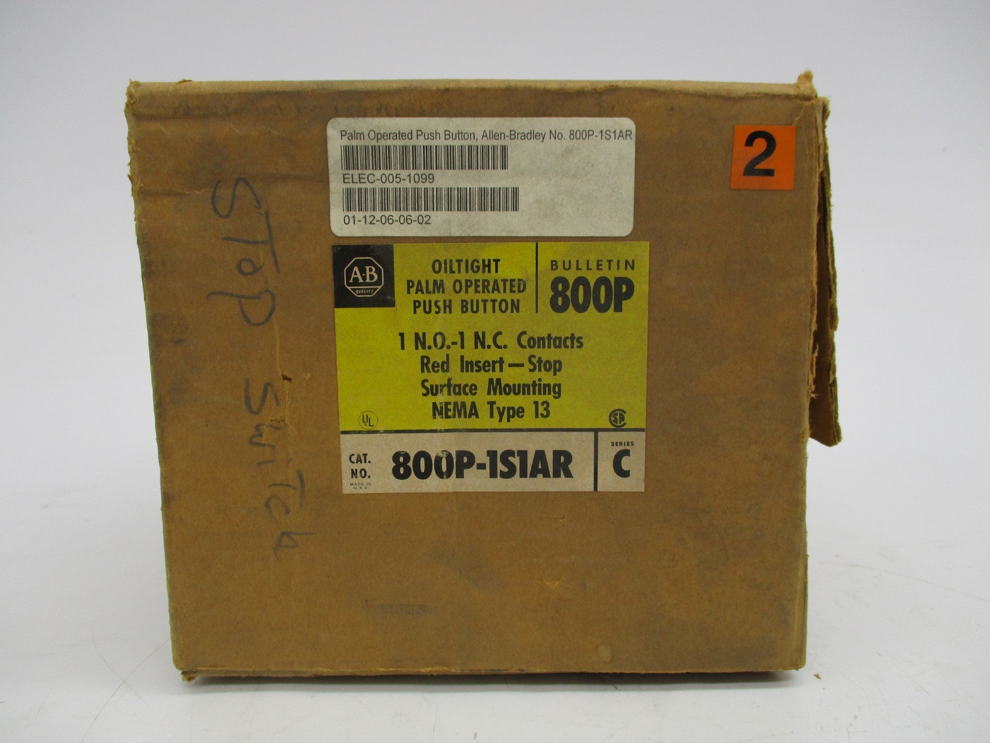 INDUSTRIAL SPARE PART 800P-1S1AR SER. C (BR/YL) NSMP